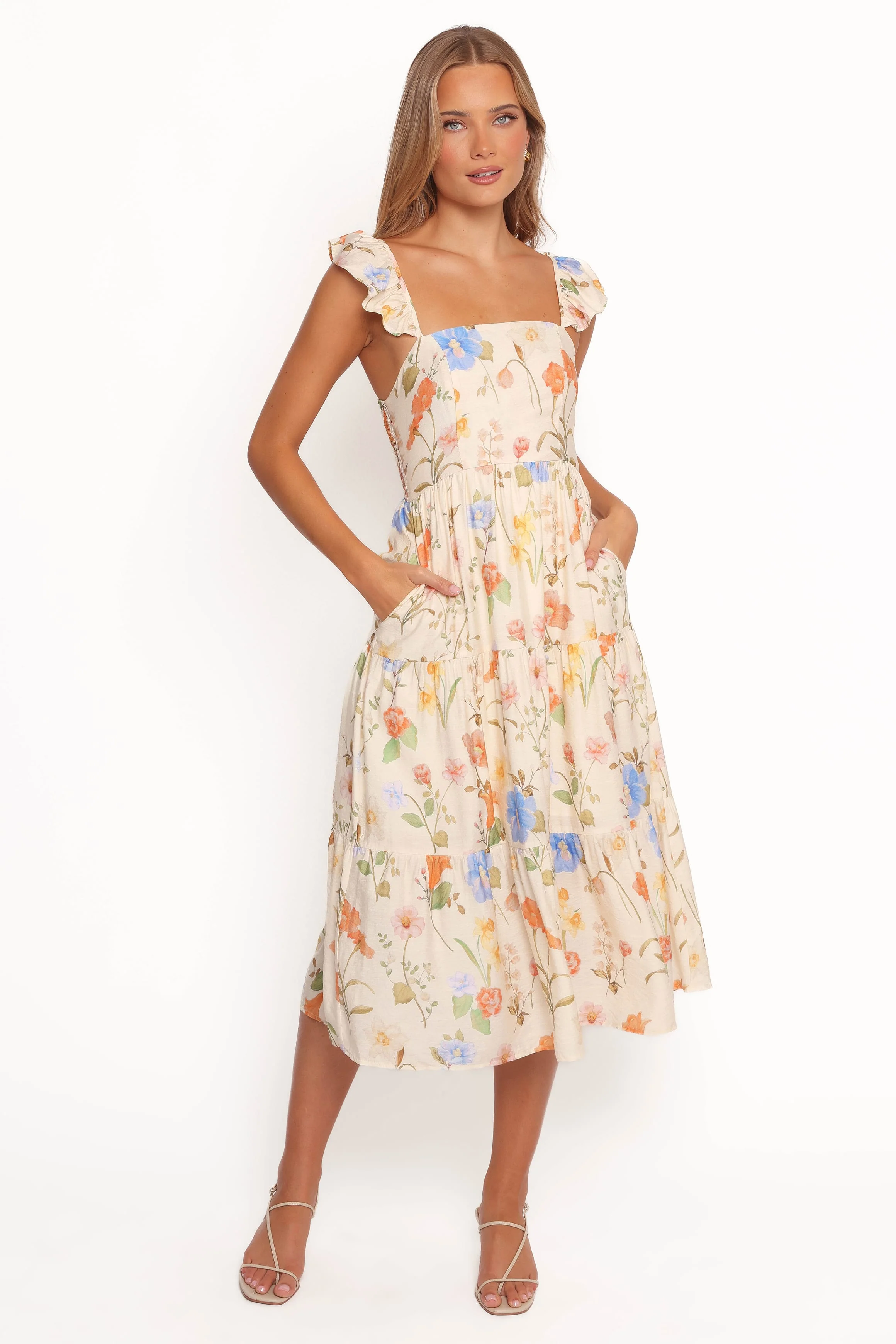 Laela Midi Dress - Floral - Image 5