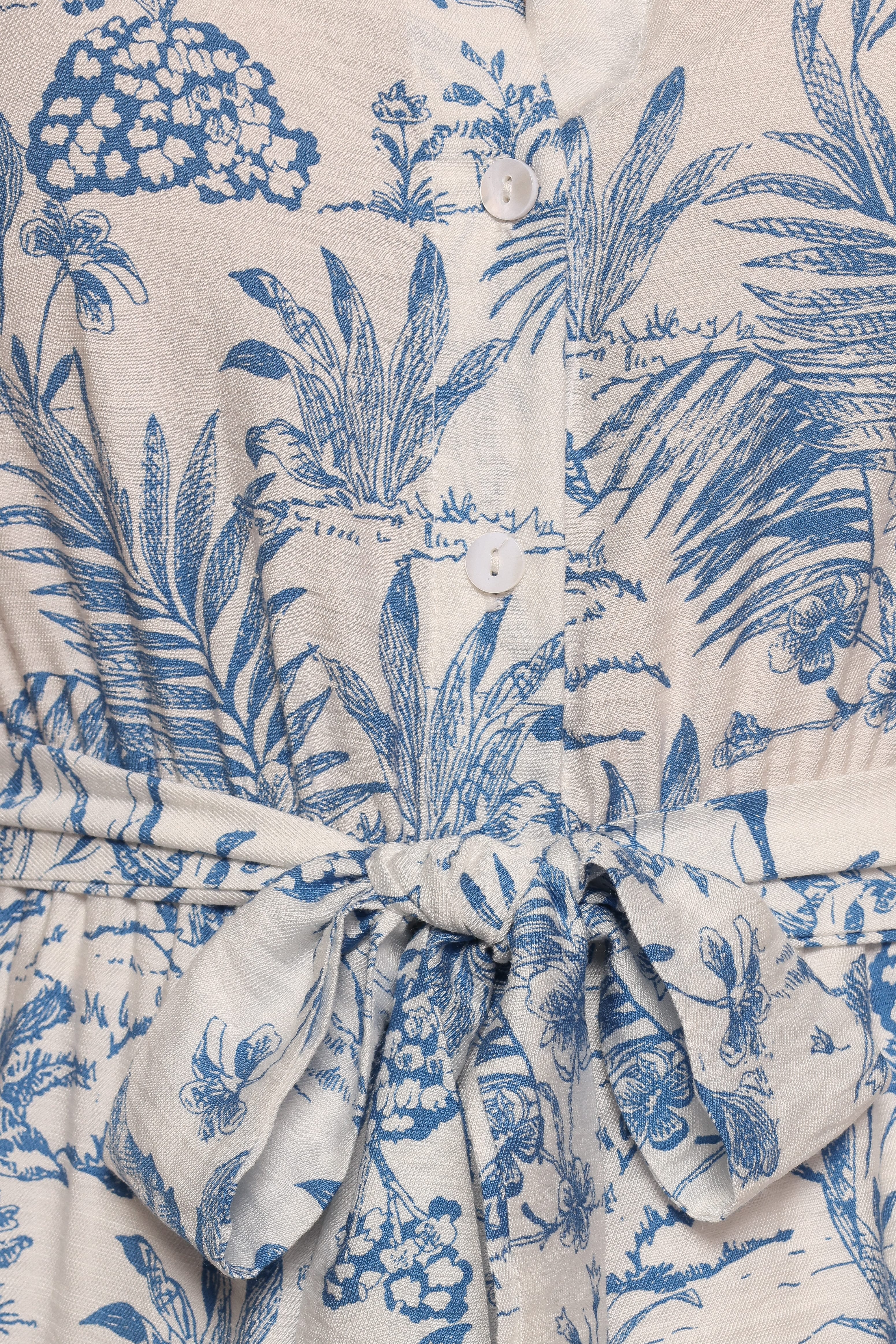Lara Jumpsuit - Blue White - Image 7