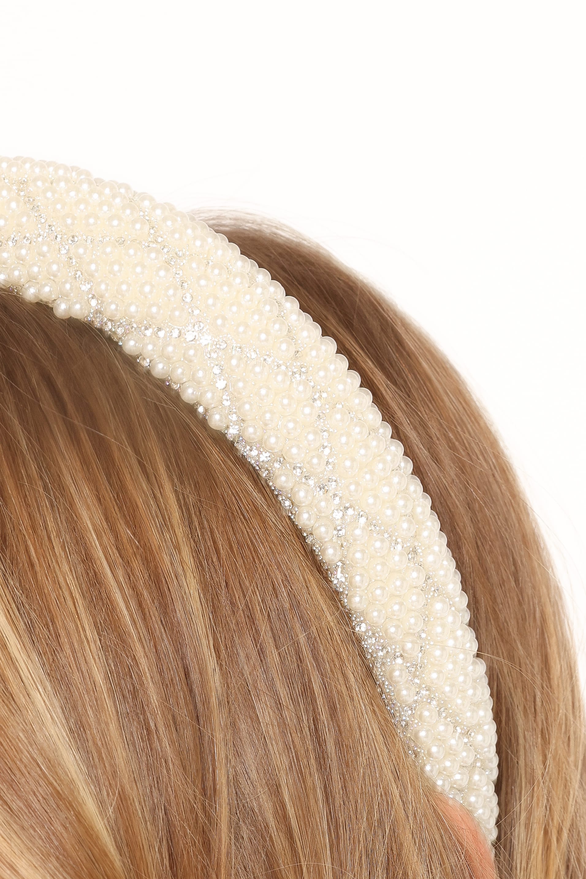 Leah Headband - Pearl - Image 2