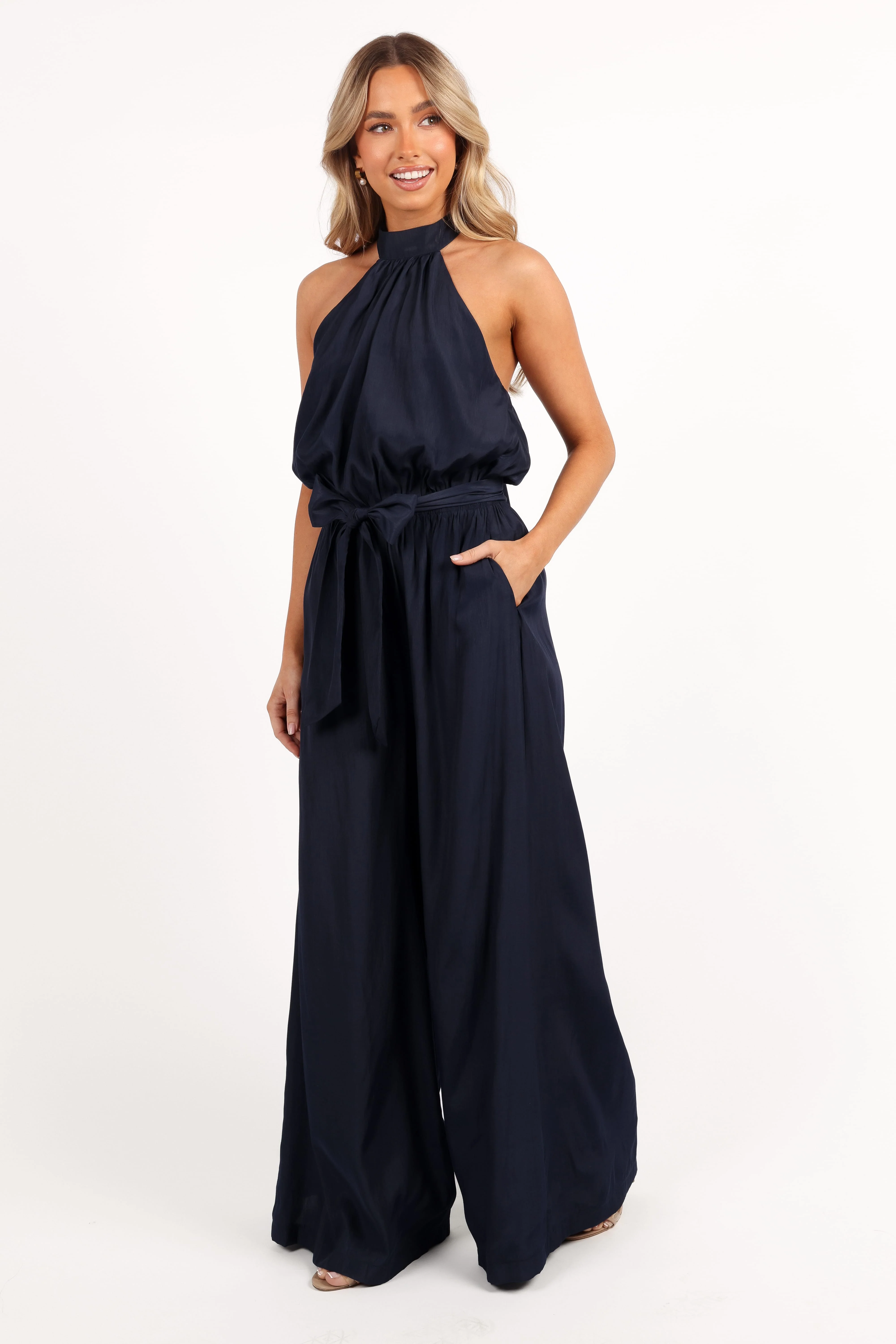 Lelia Jumpsuit - Navy - Image 4