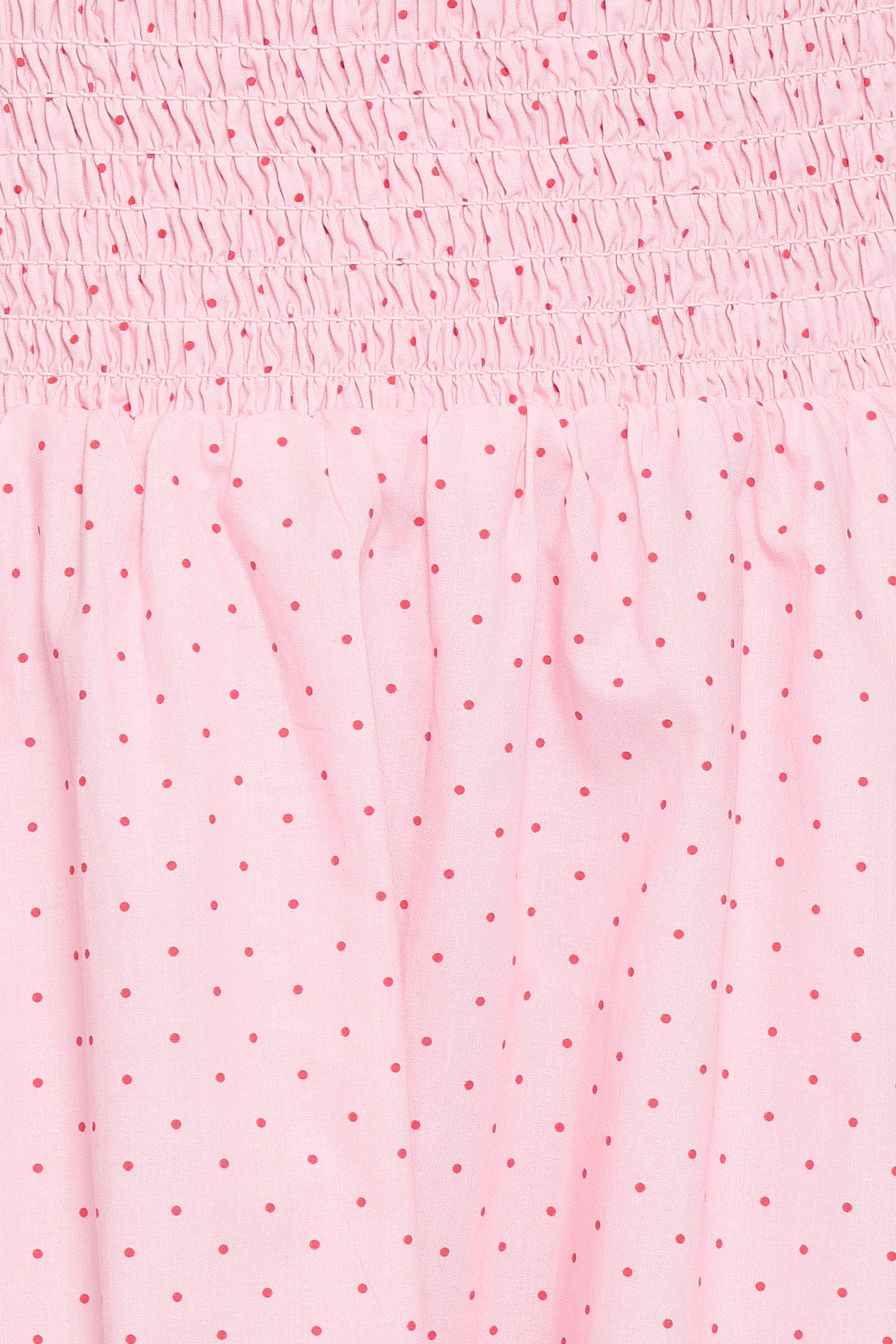 Leticia Midi Dress - Pink Polka Dot - Image 6