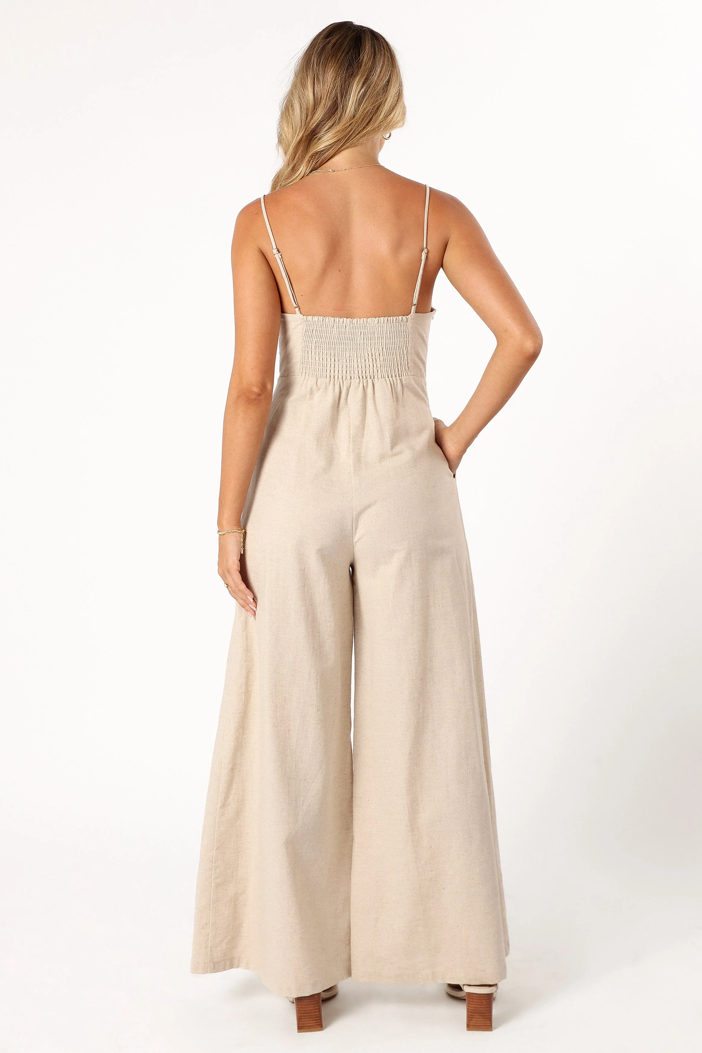 Lila Jumpsuit - Oatmeal - Image 6