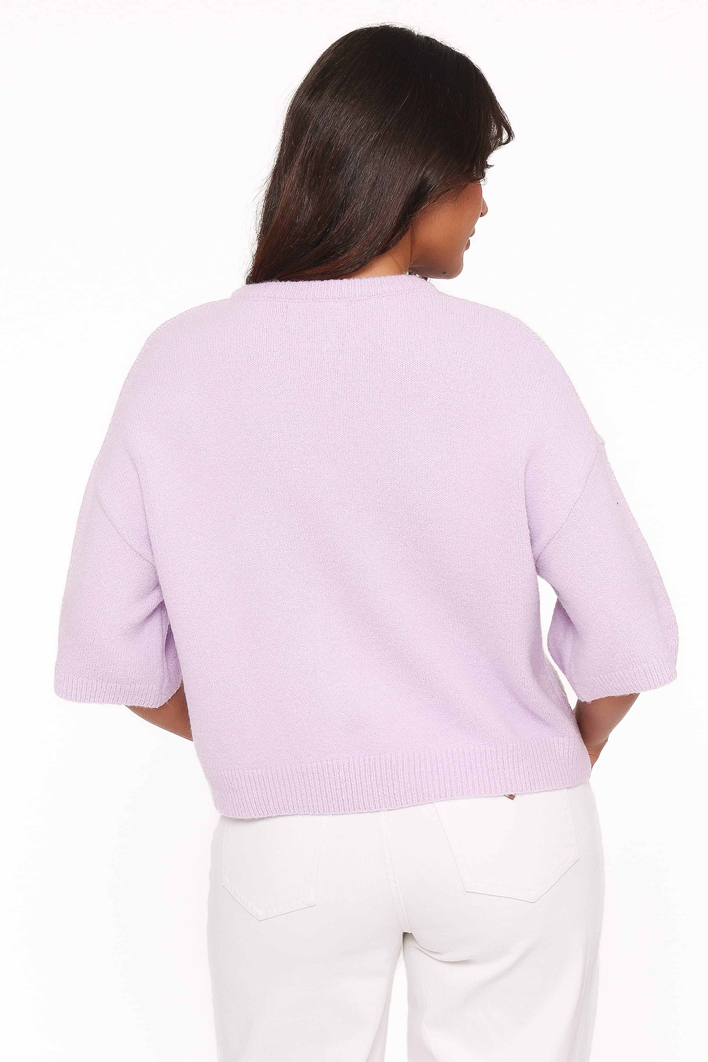 Lilith Knit Top - Lilac - Image 5