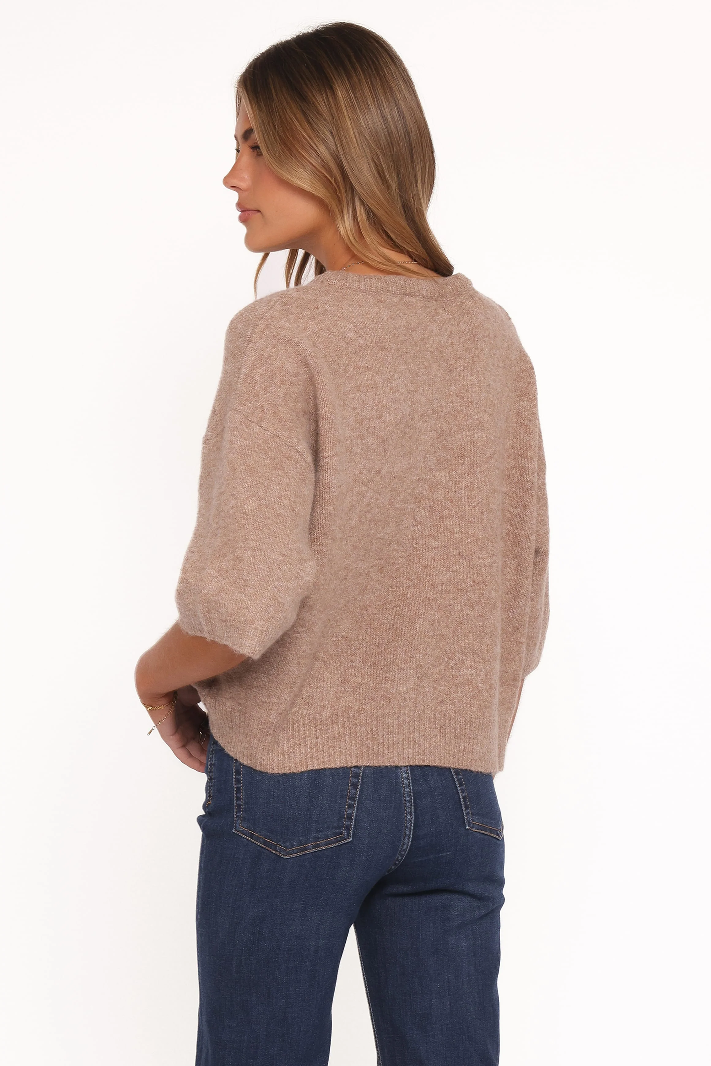 Lilith Knit Top - Mocha - Image 4