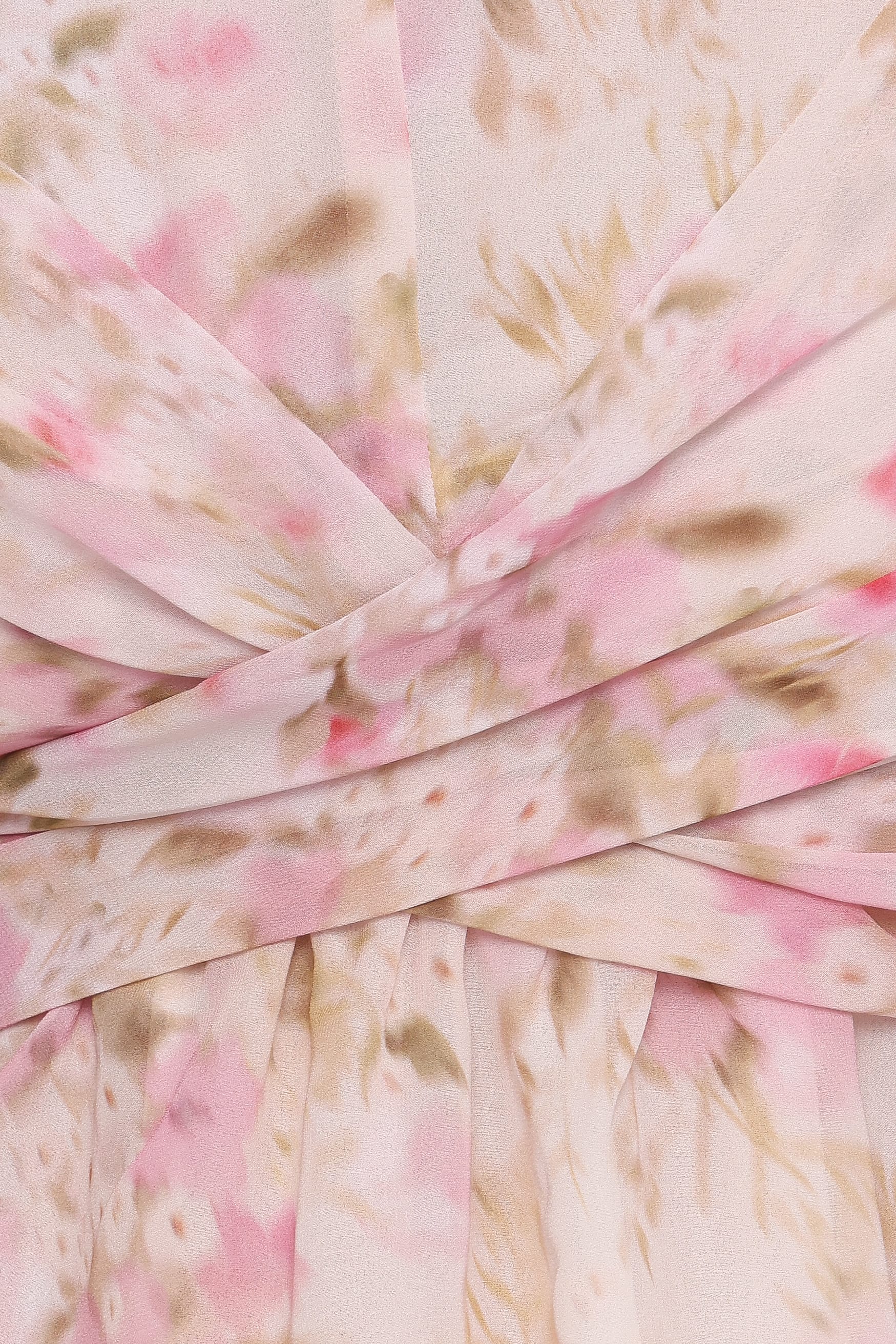 Limona Peplum Top - Blurred Pink Floral - Image 8