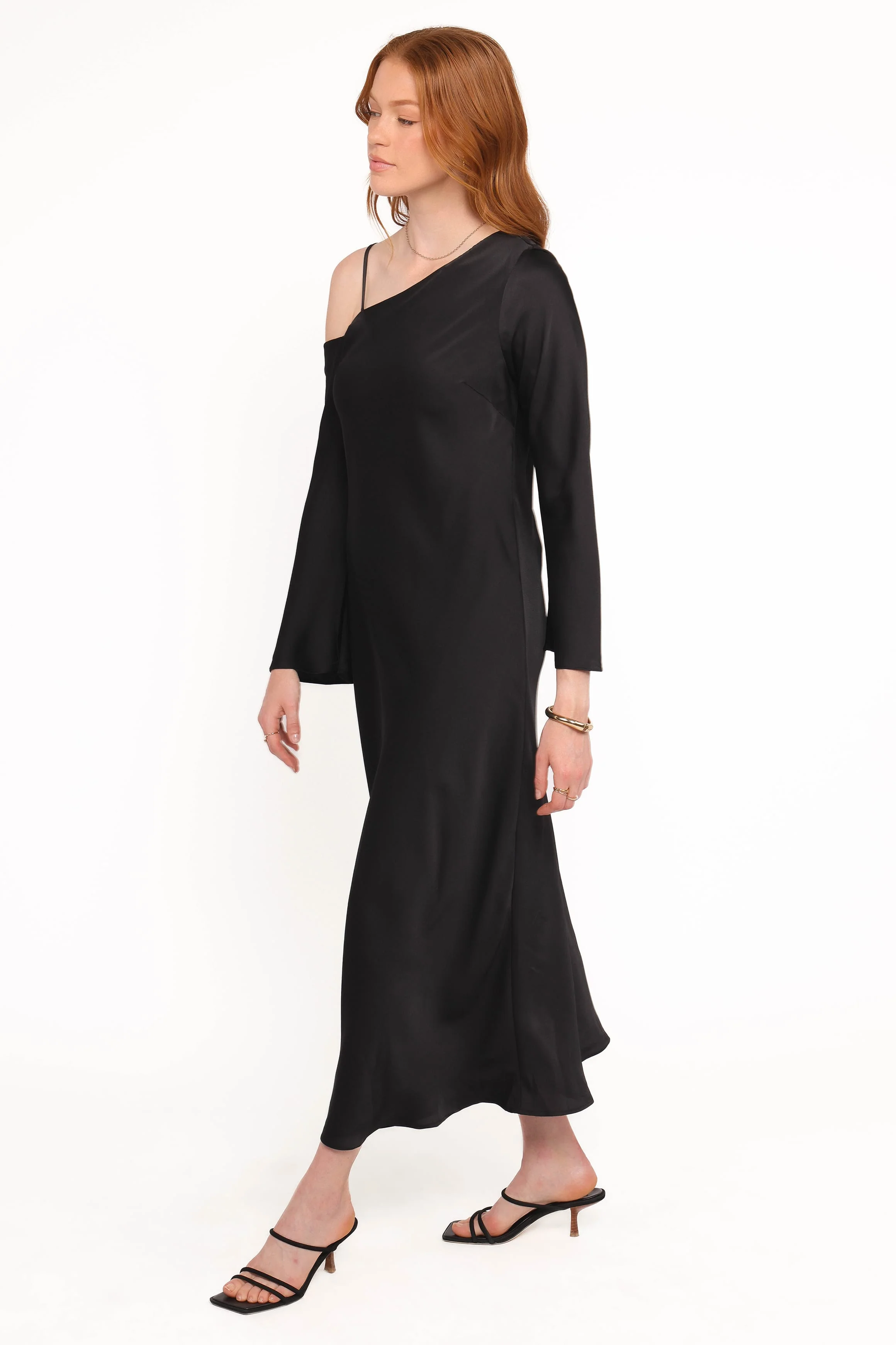 Lindra Maxi Dress - Black - Image 3