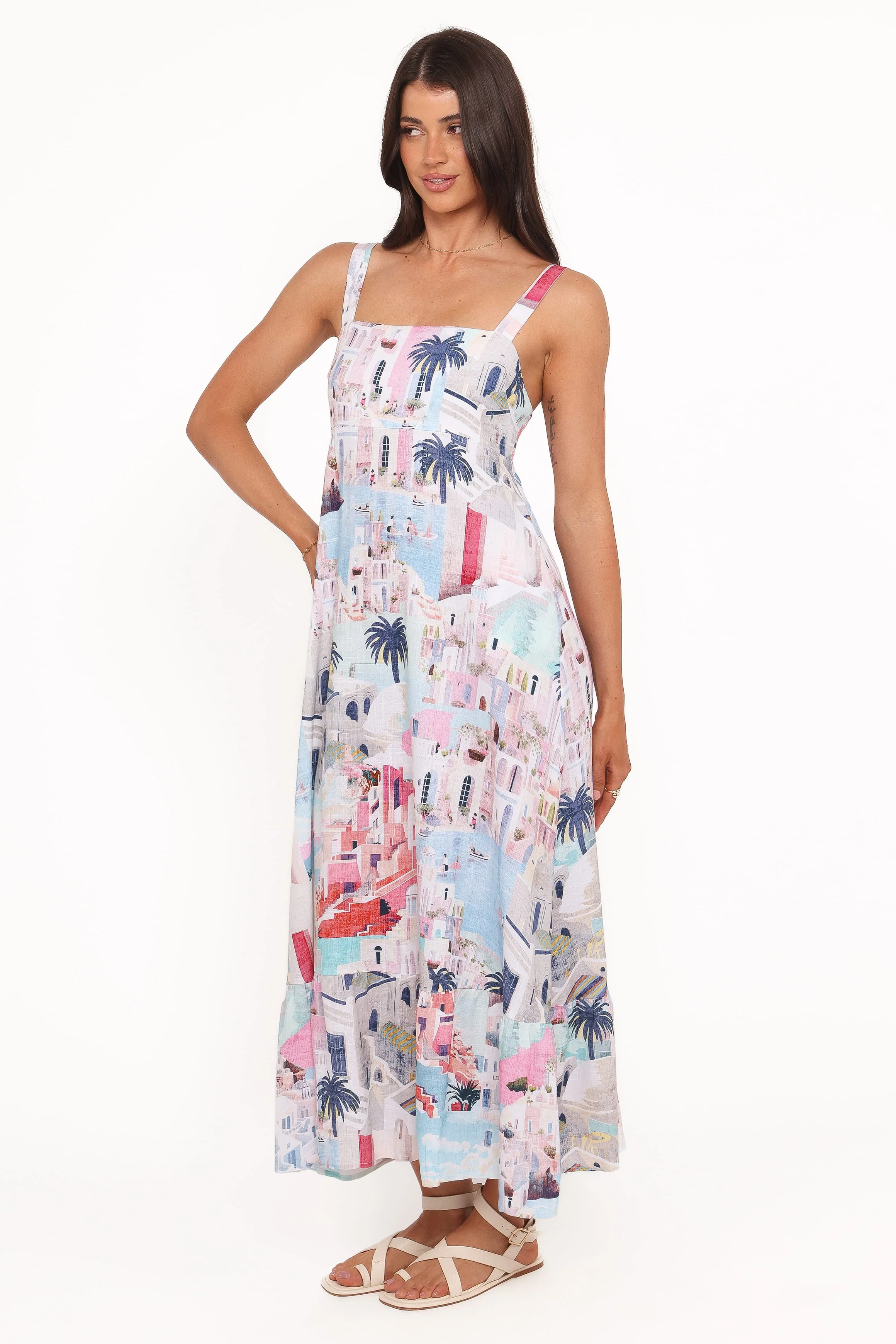 Litiana Maxi Dress - Sunny Santorini - Image 3