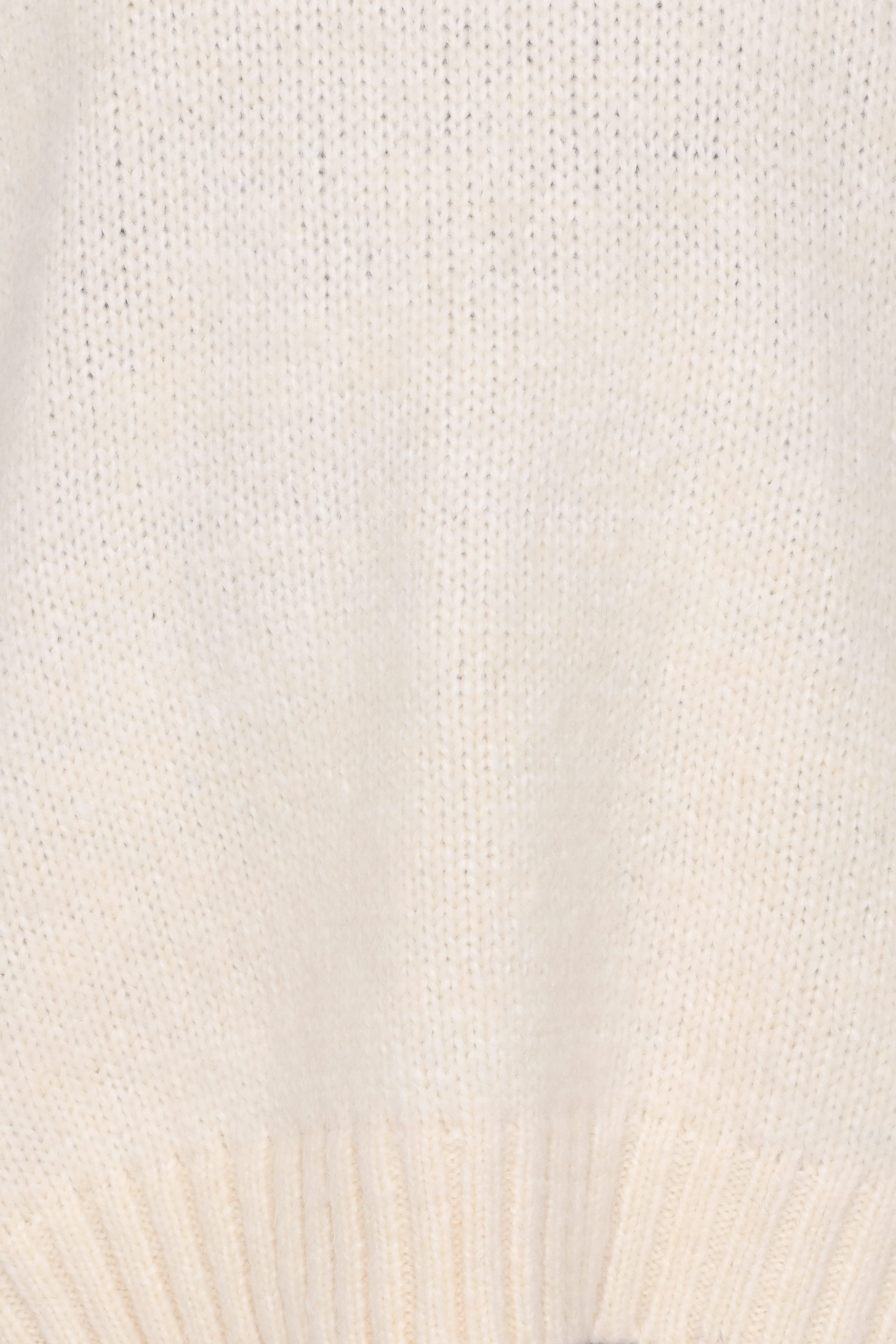 Lloyd Oversized Crew Knit Sweater - Cream - Image 7