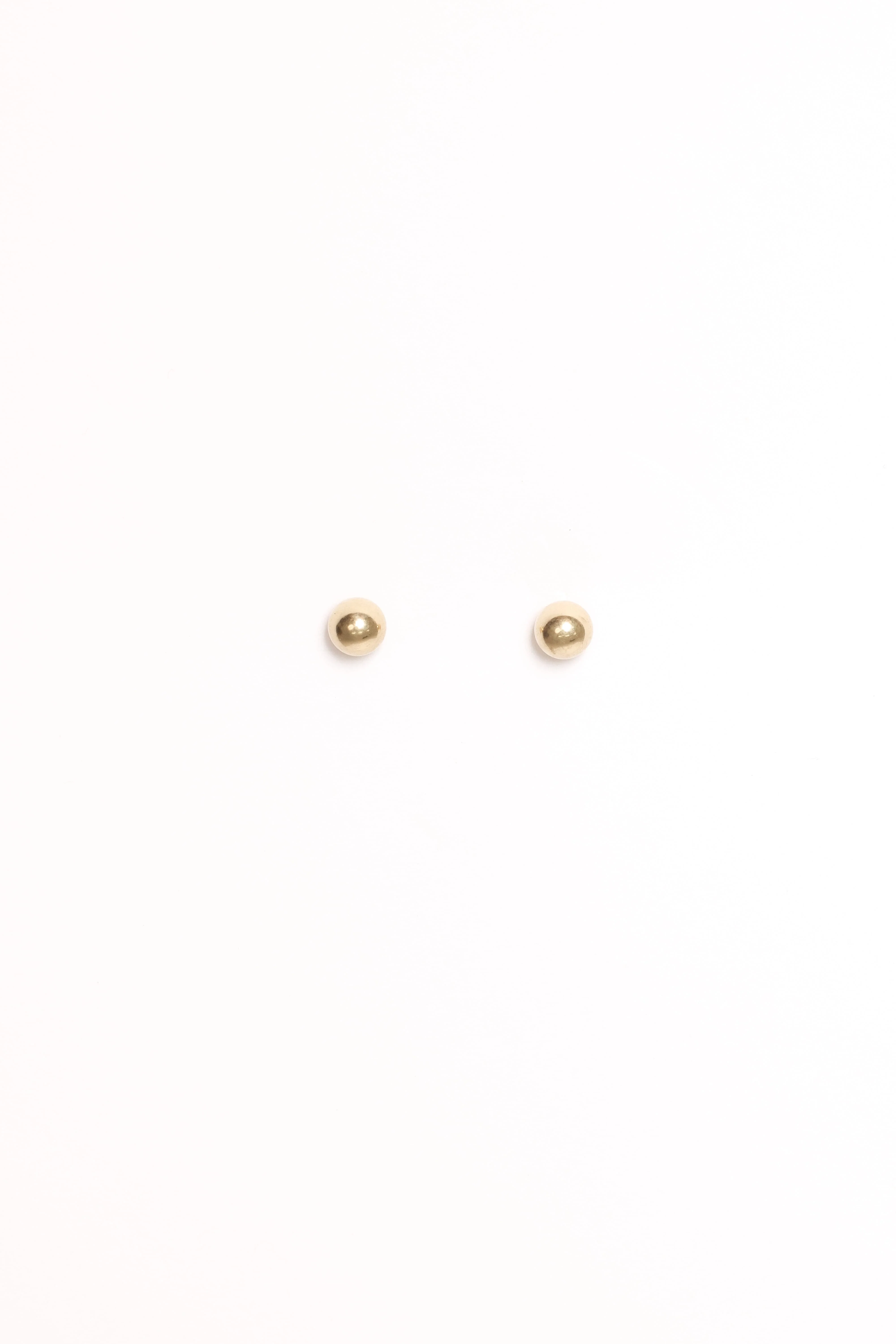Luisa Stud Earrings - Gold - Image 2