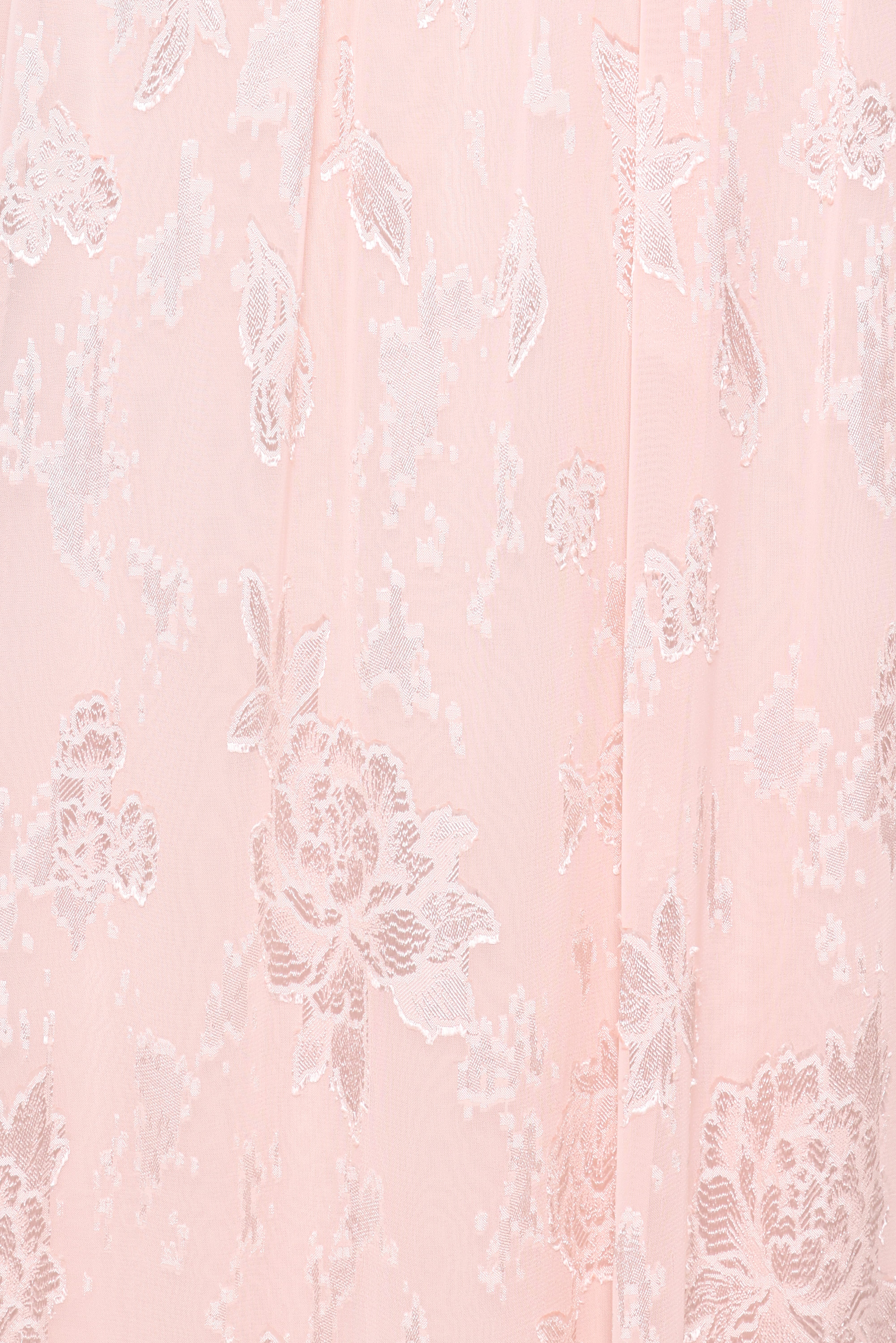 Lumina Jacquard Maxi Dress - Pink - Image 6