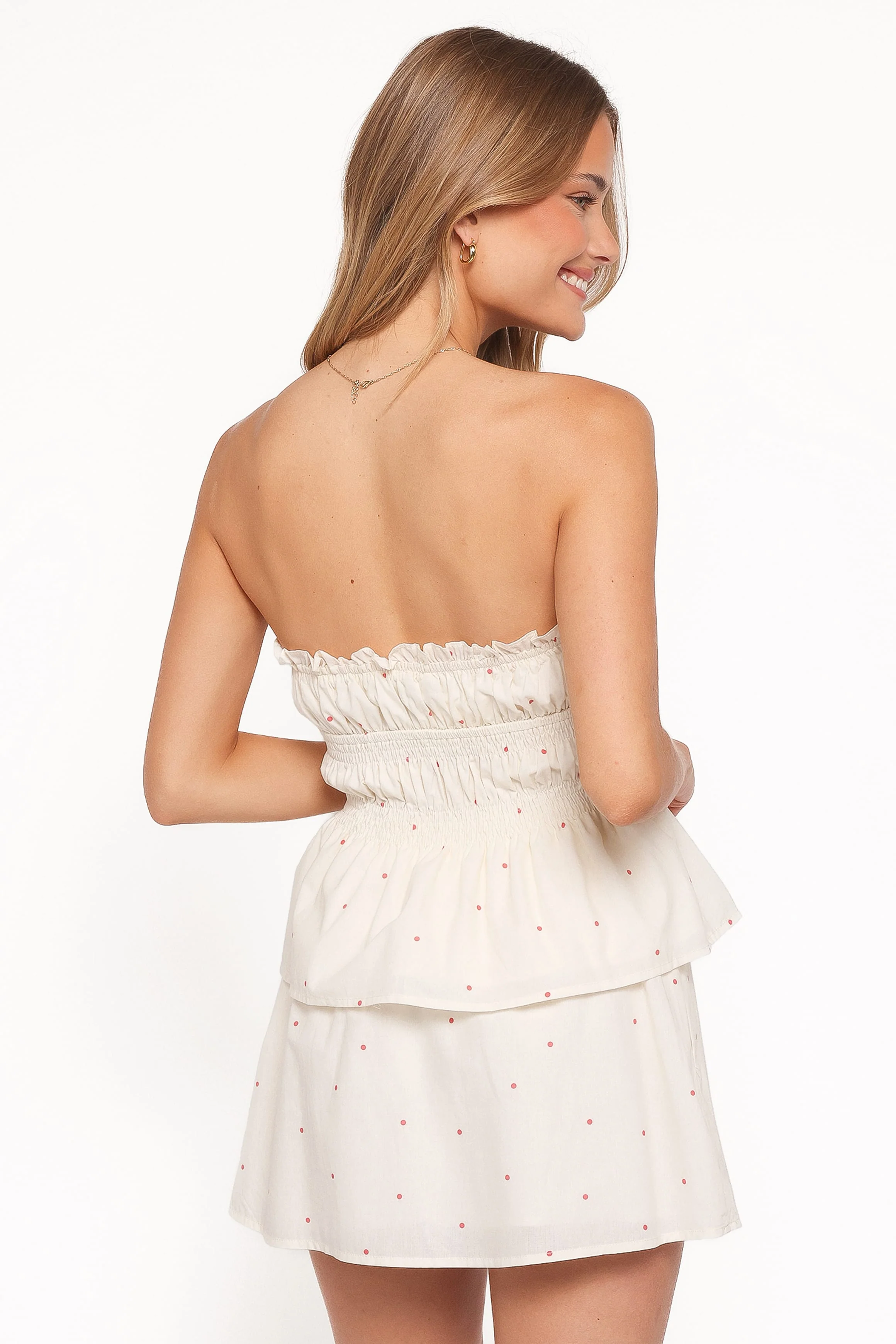 Luna Skirt Set - Red Polka Dot - Image 5