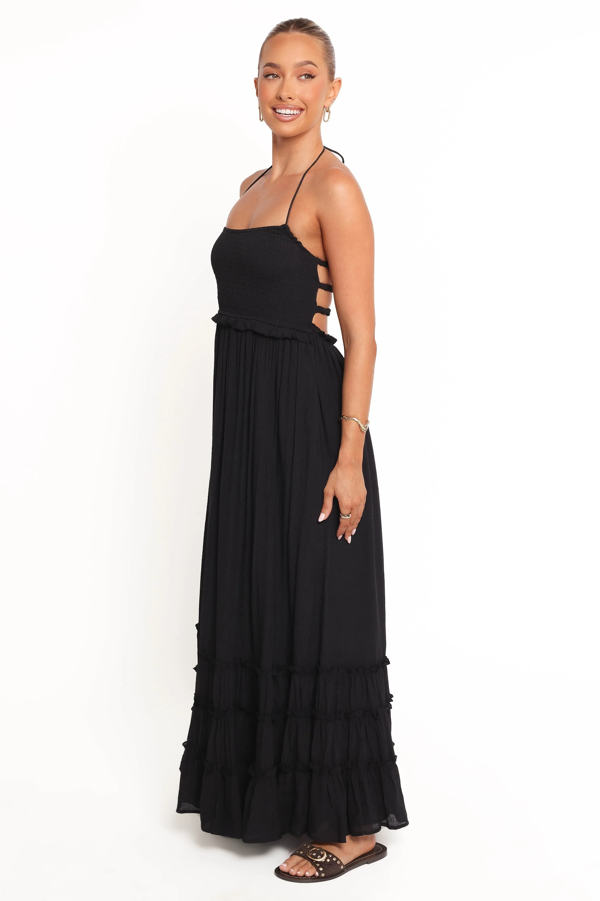 Lysandra Maxi Dress - Black - Image 3