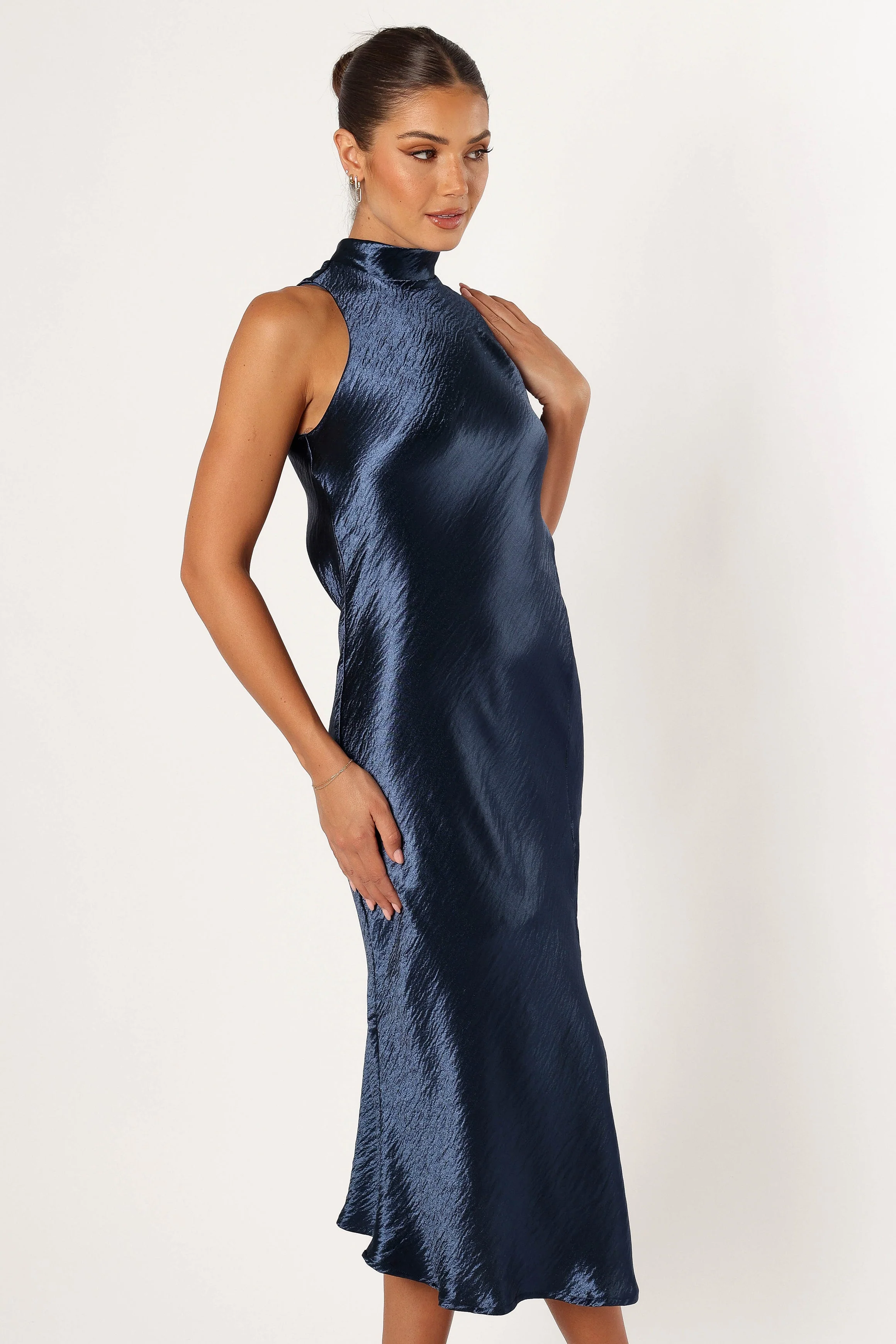 Macy Midi Dress - Blue - Image 4