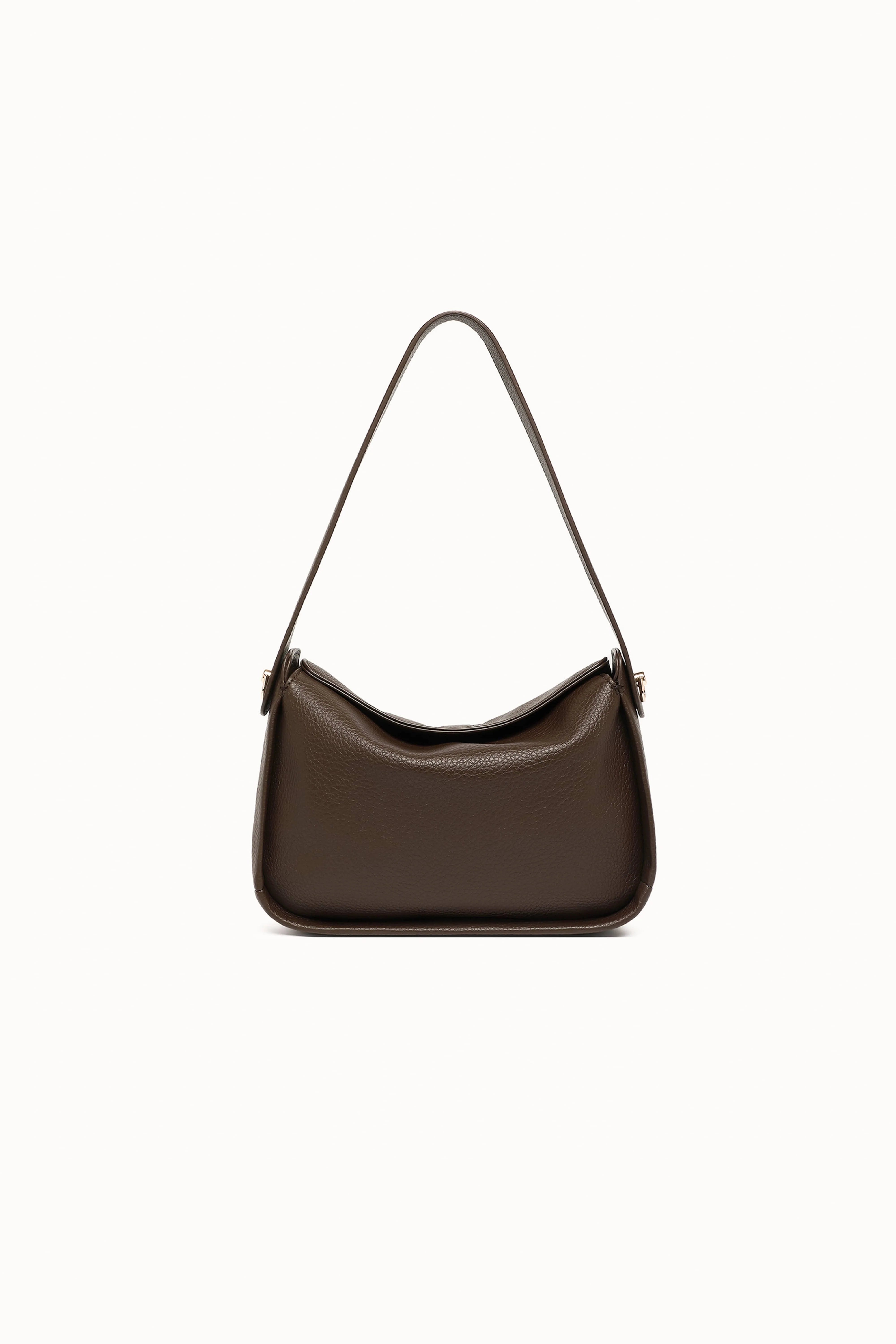 Maddie Shoulder Bag - Chocolate - Image 5