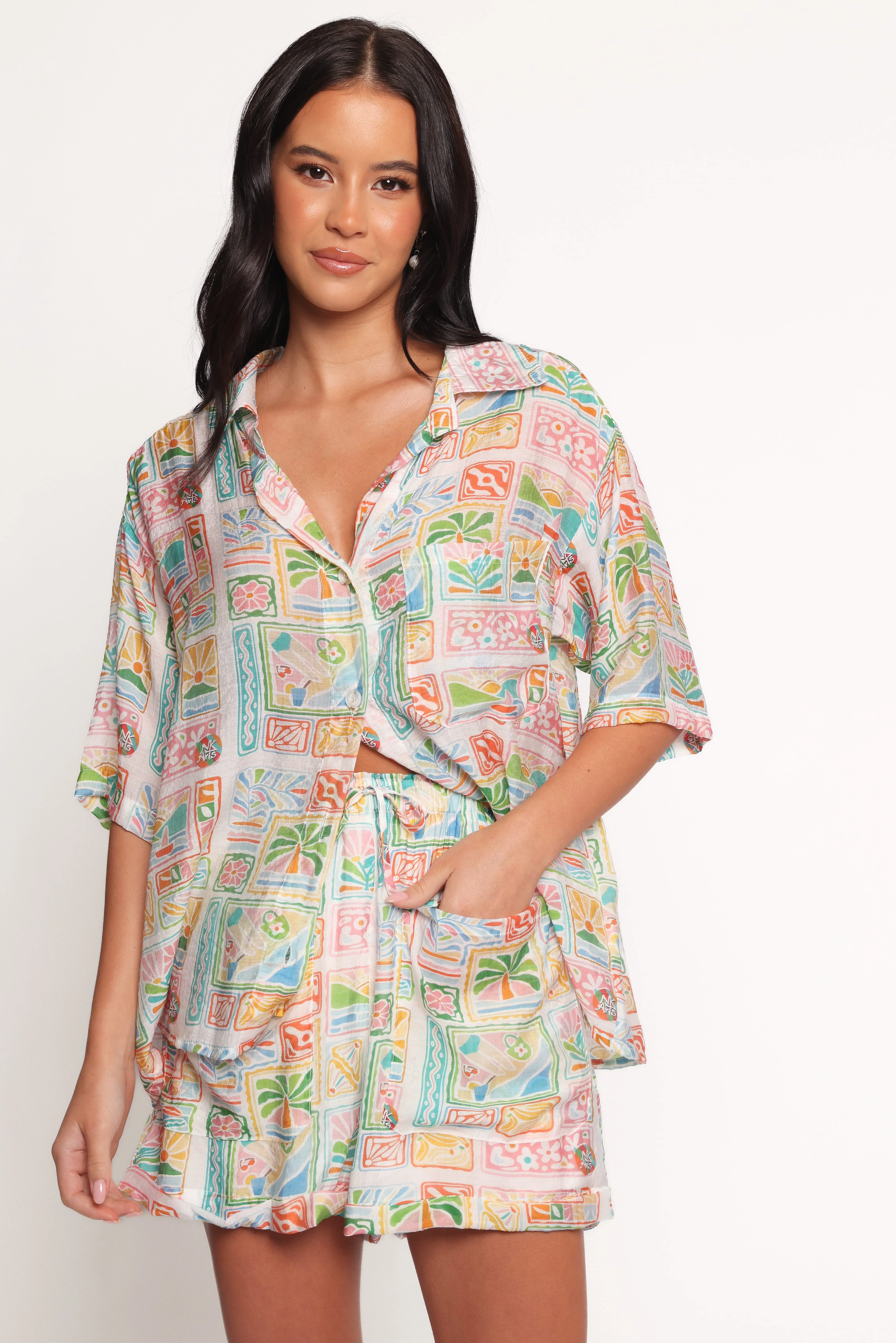 Mahlee Short Set - Multi