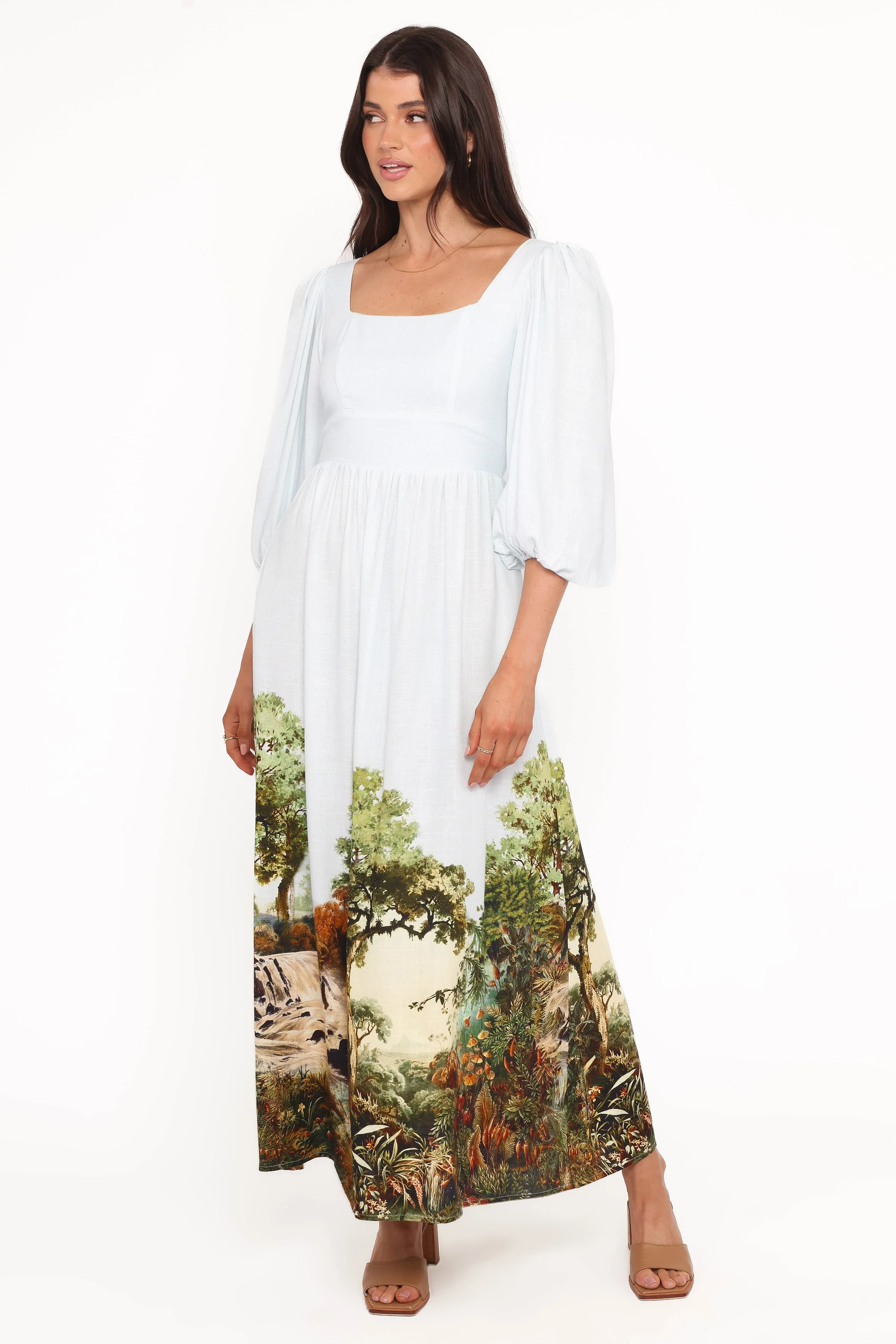 Malone Maxi Dress - Woodlands - Image 2