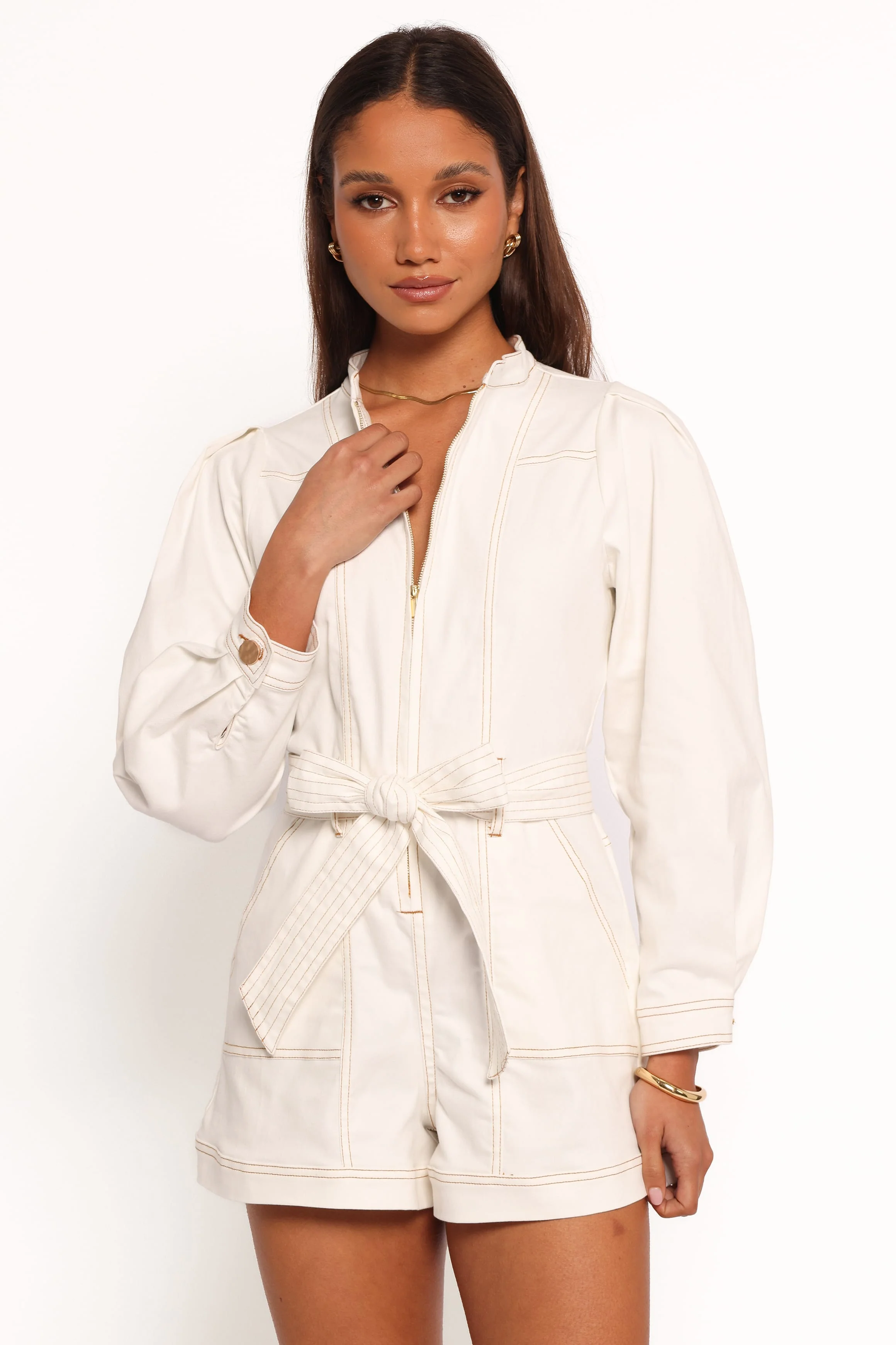 Marea Playsuit - White - Image 3