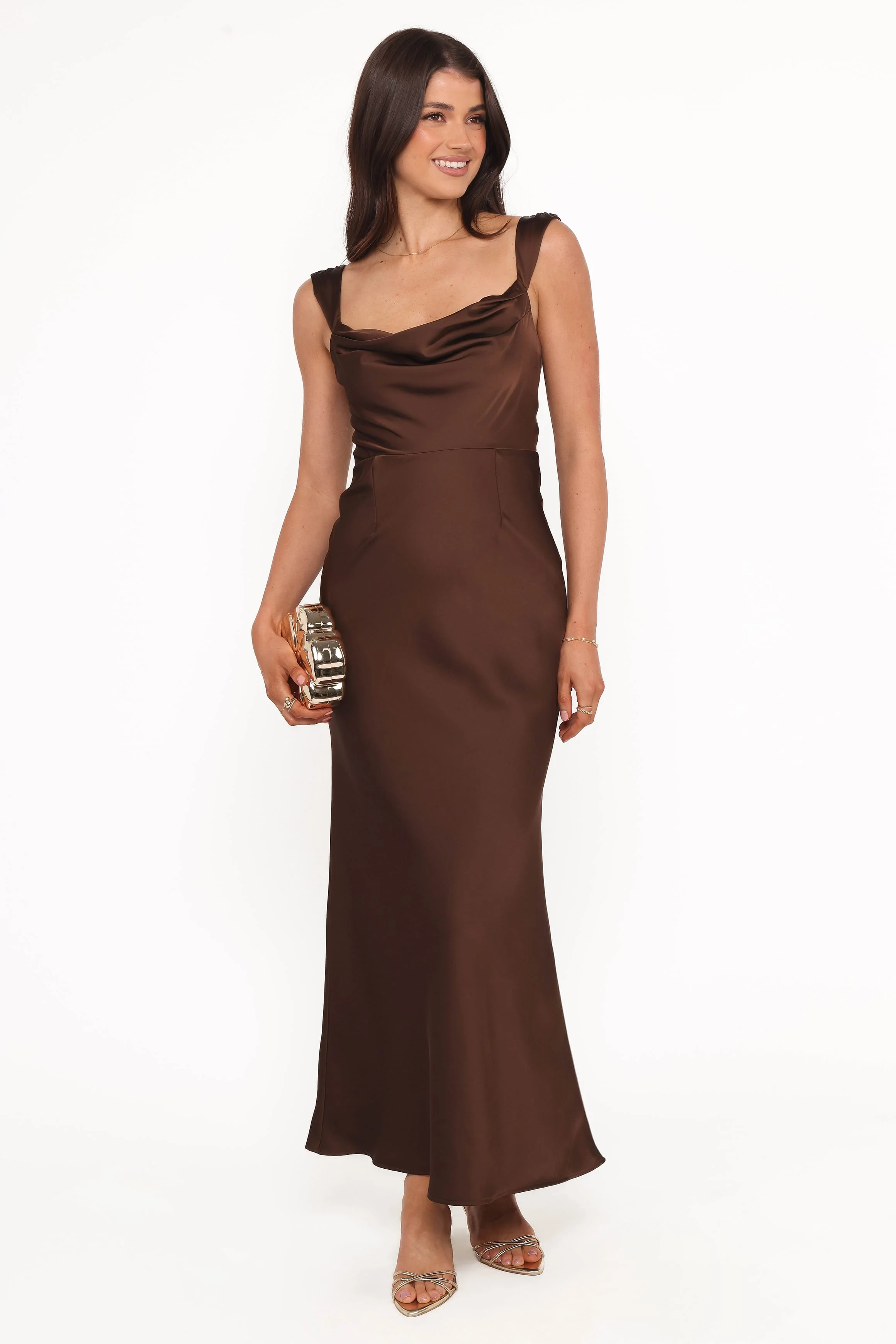 Margot Maxi Dress - Chocolate