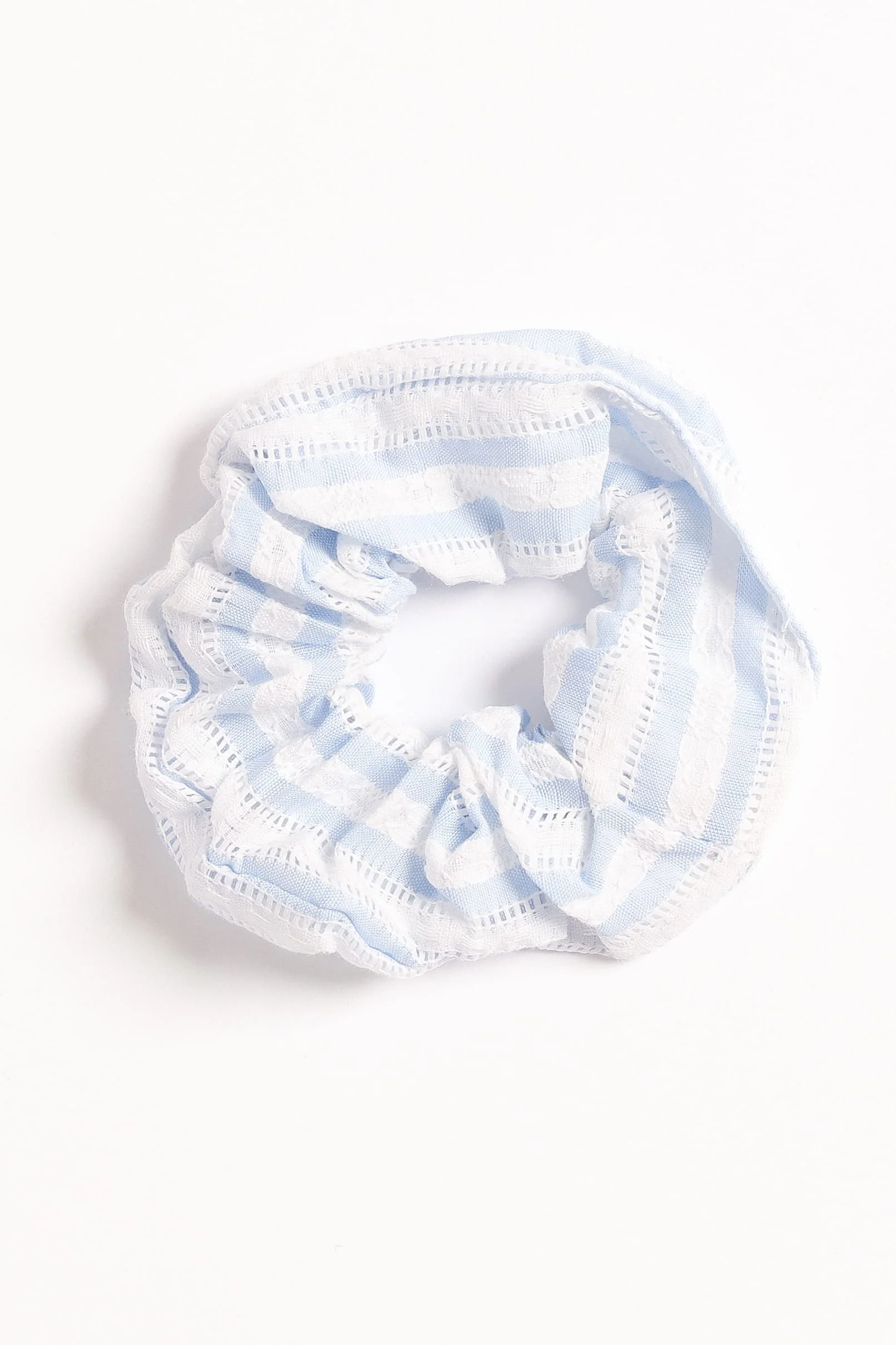 Marley Hair Scrunchie - Blue - Image 2