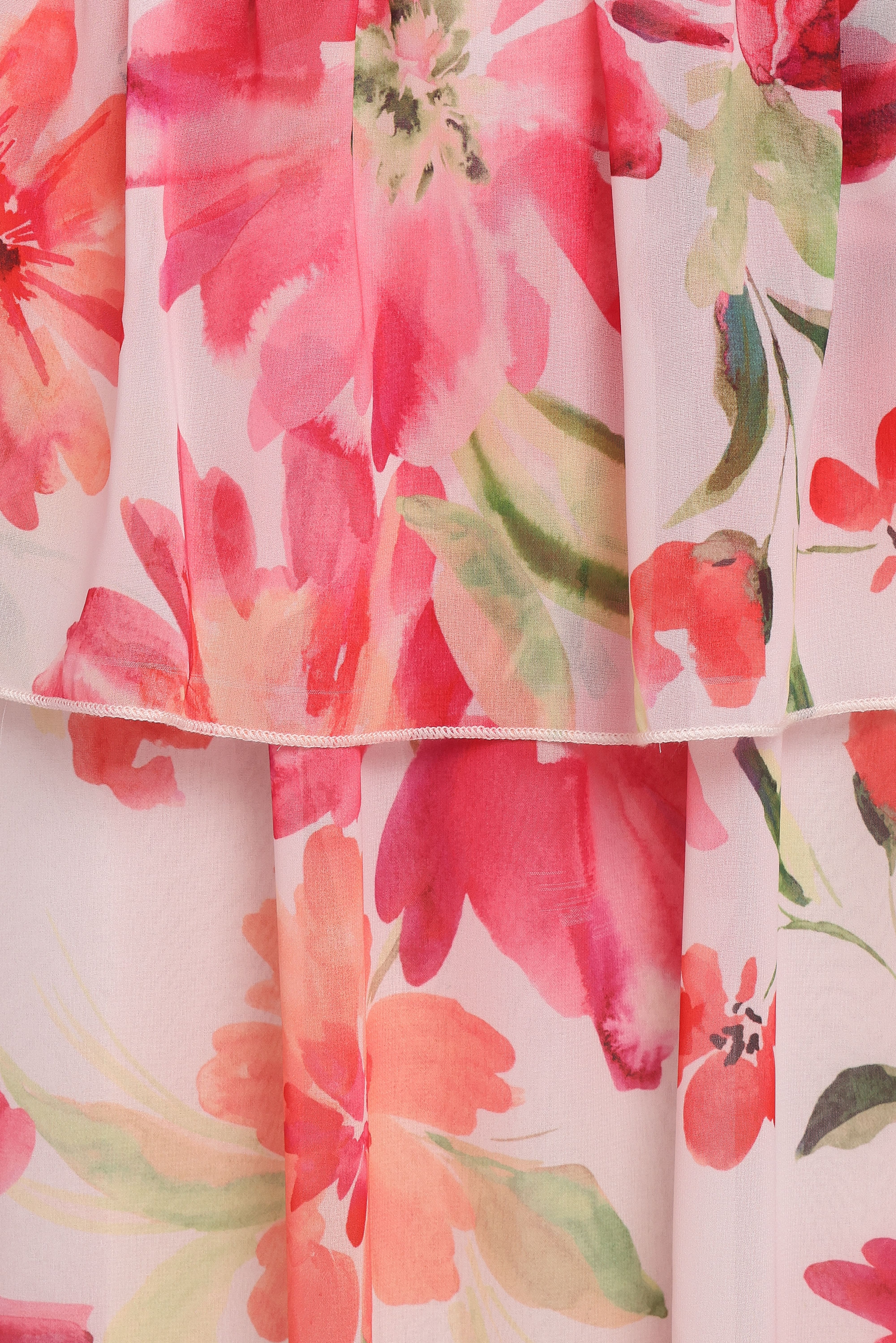 Martha Maxi Dress - Orange Floral - Image 7