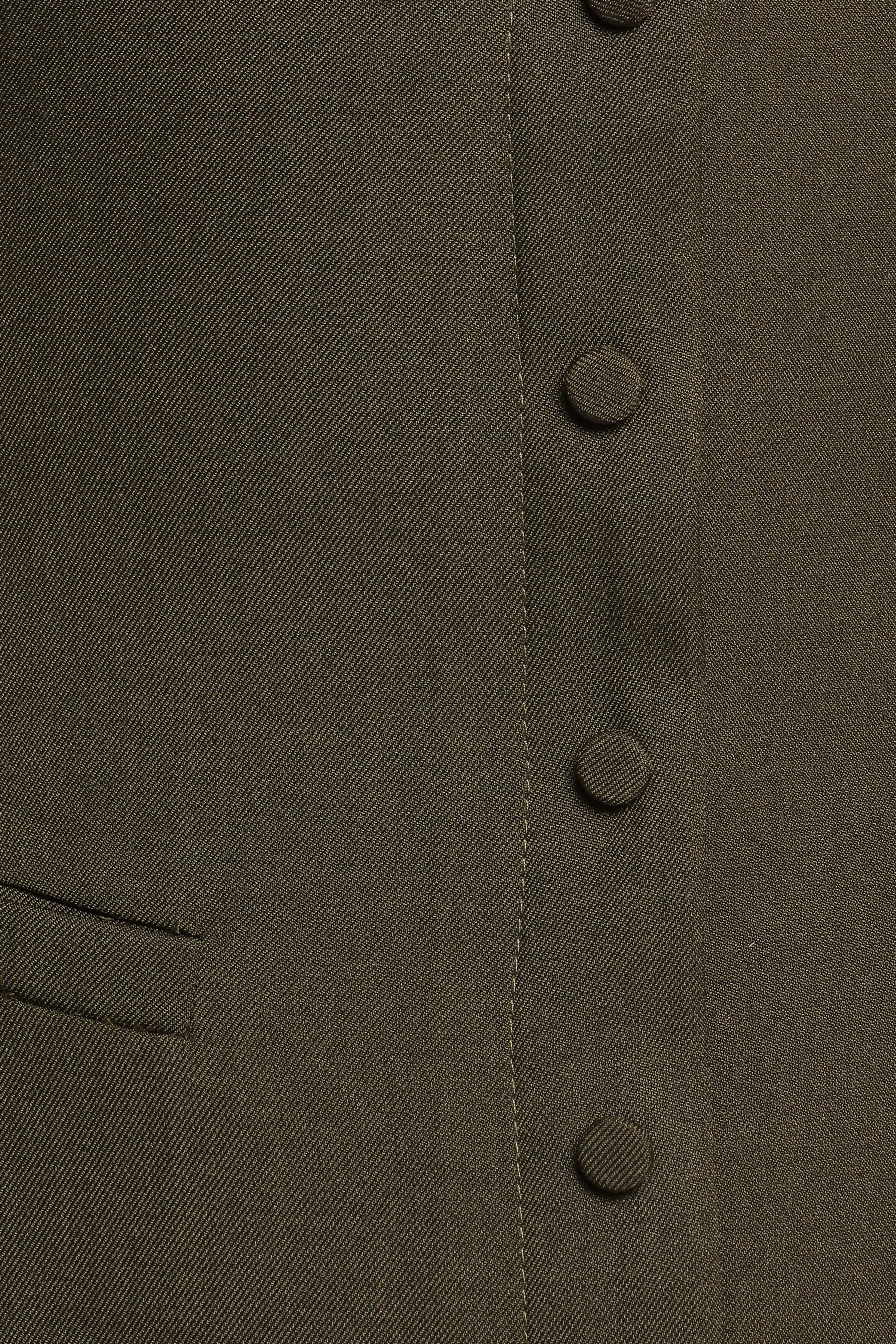 Matilde Midi Dress - Olive - Image 6