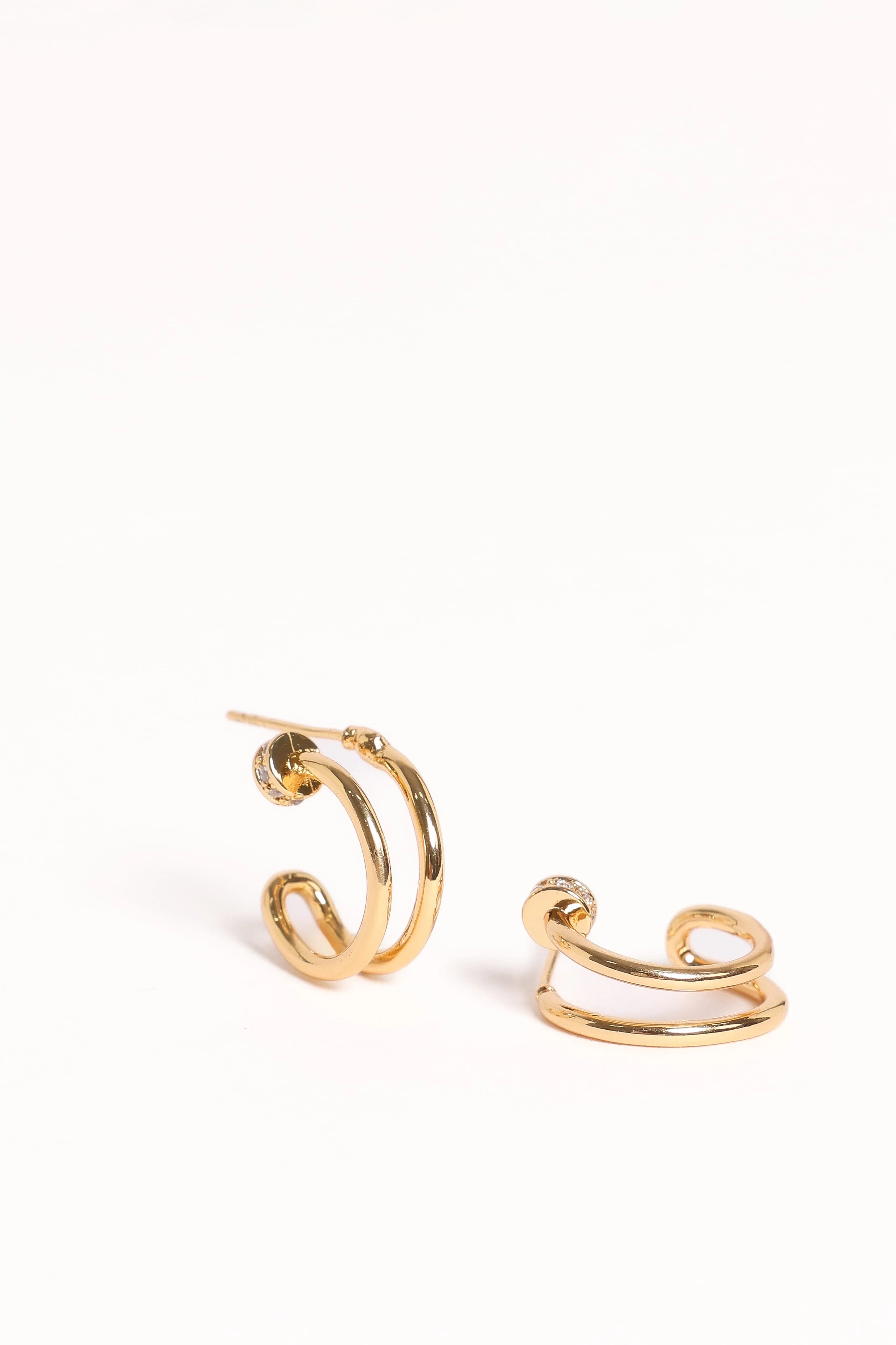 Megan Earrings - Gold - Image 2
