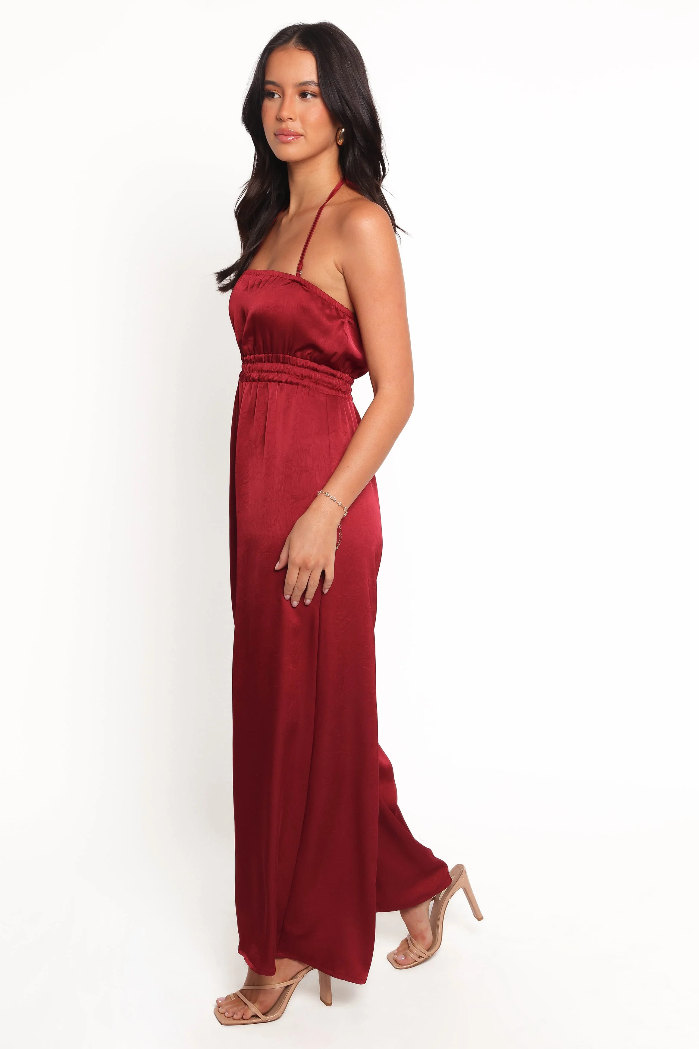 Melanii Jumpsuit - Deep Red - Image 3