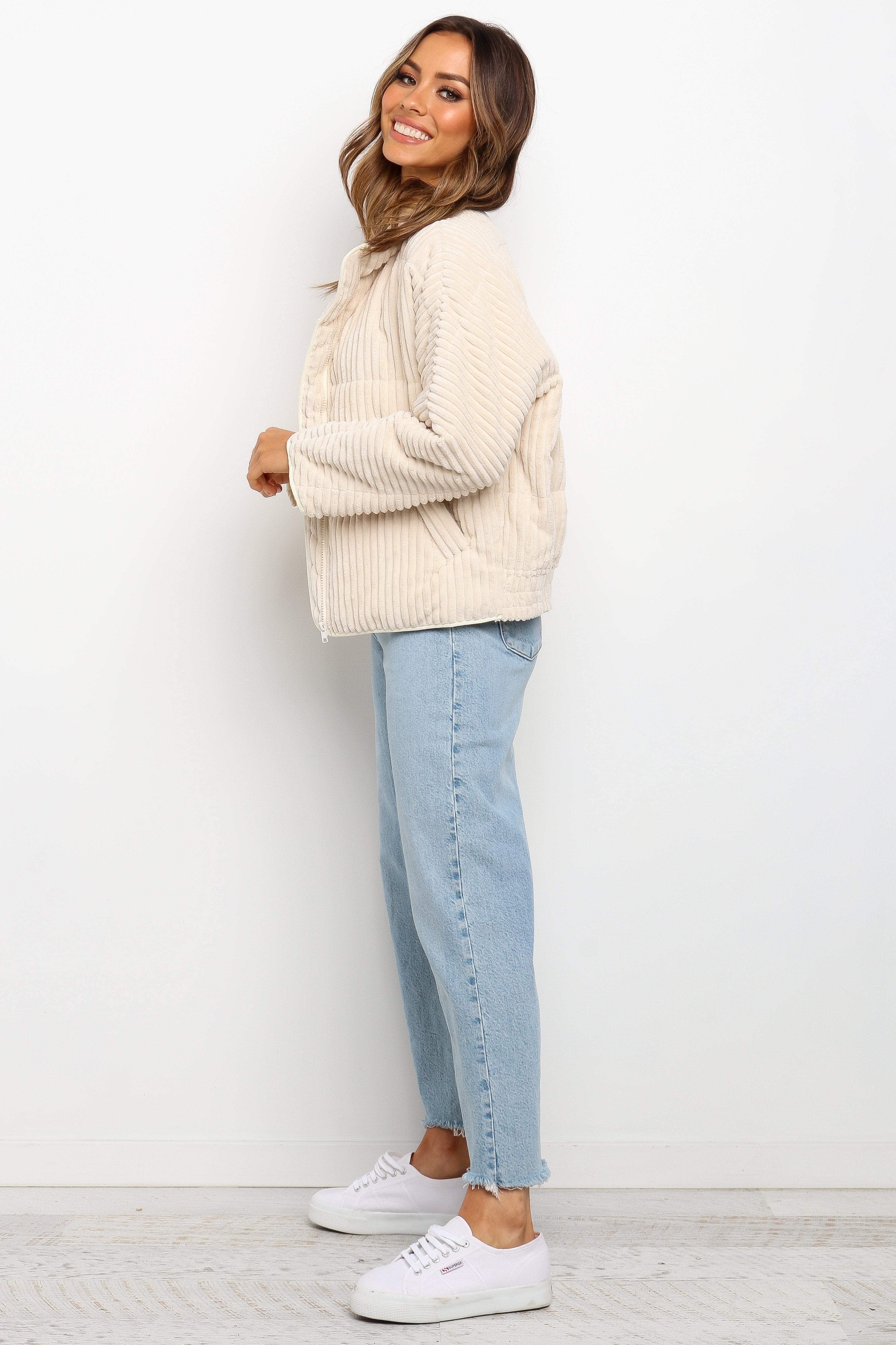 Meldon Jacket - Beige - Image 5