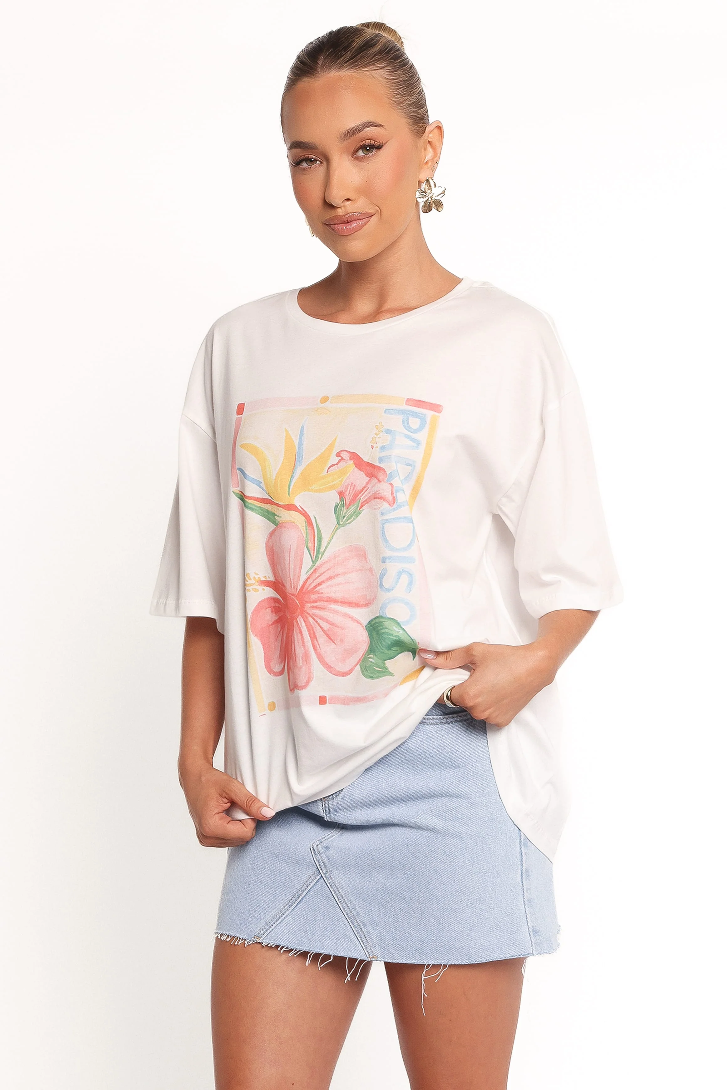 Mia Graphic Tee - Paradiso - Image 4