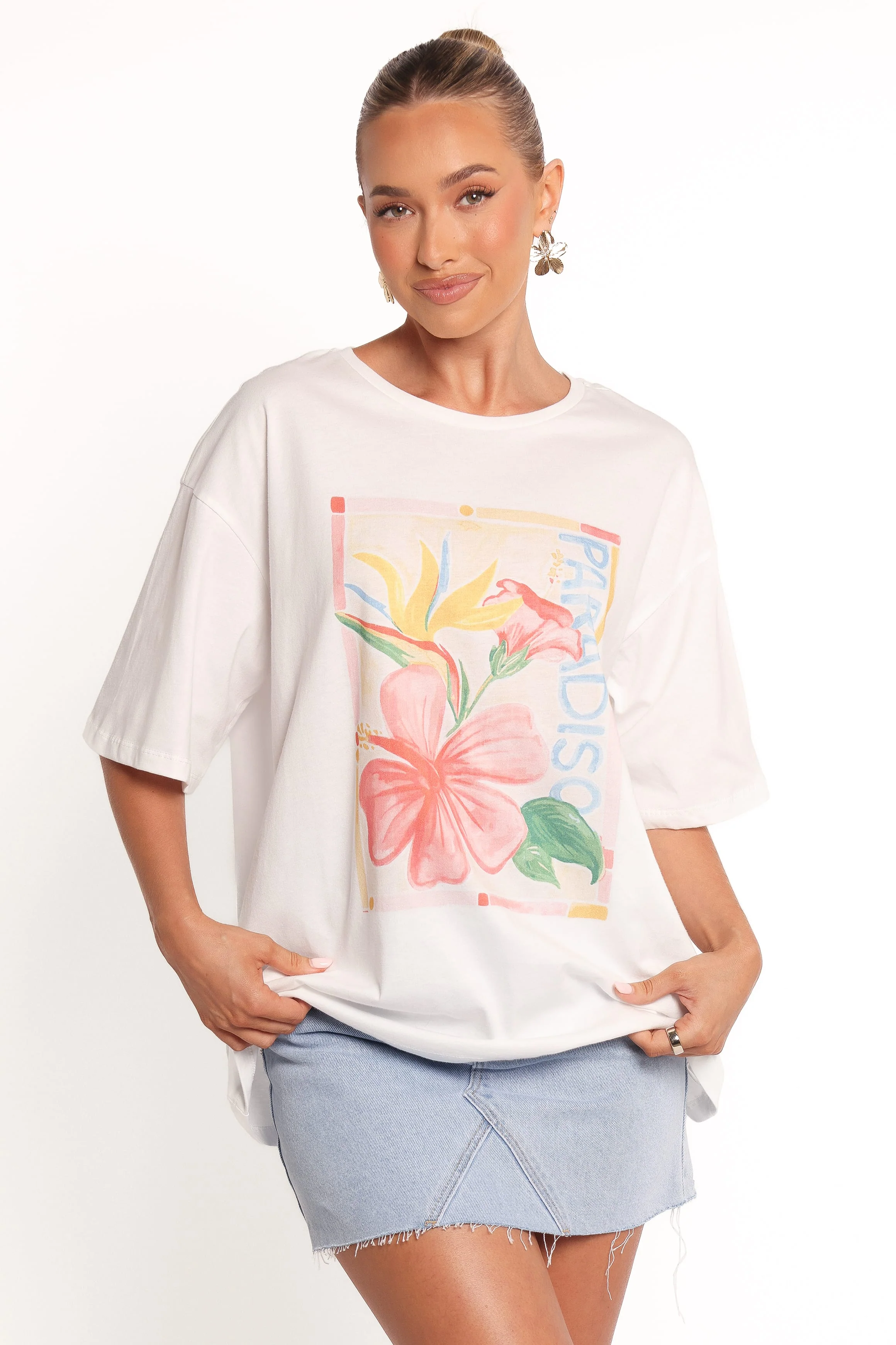 Mia Graphic Tee - Paradiso - Image 5