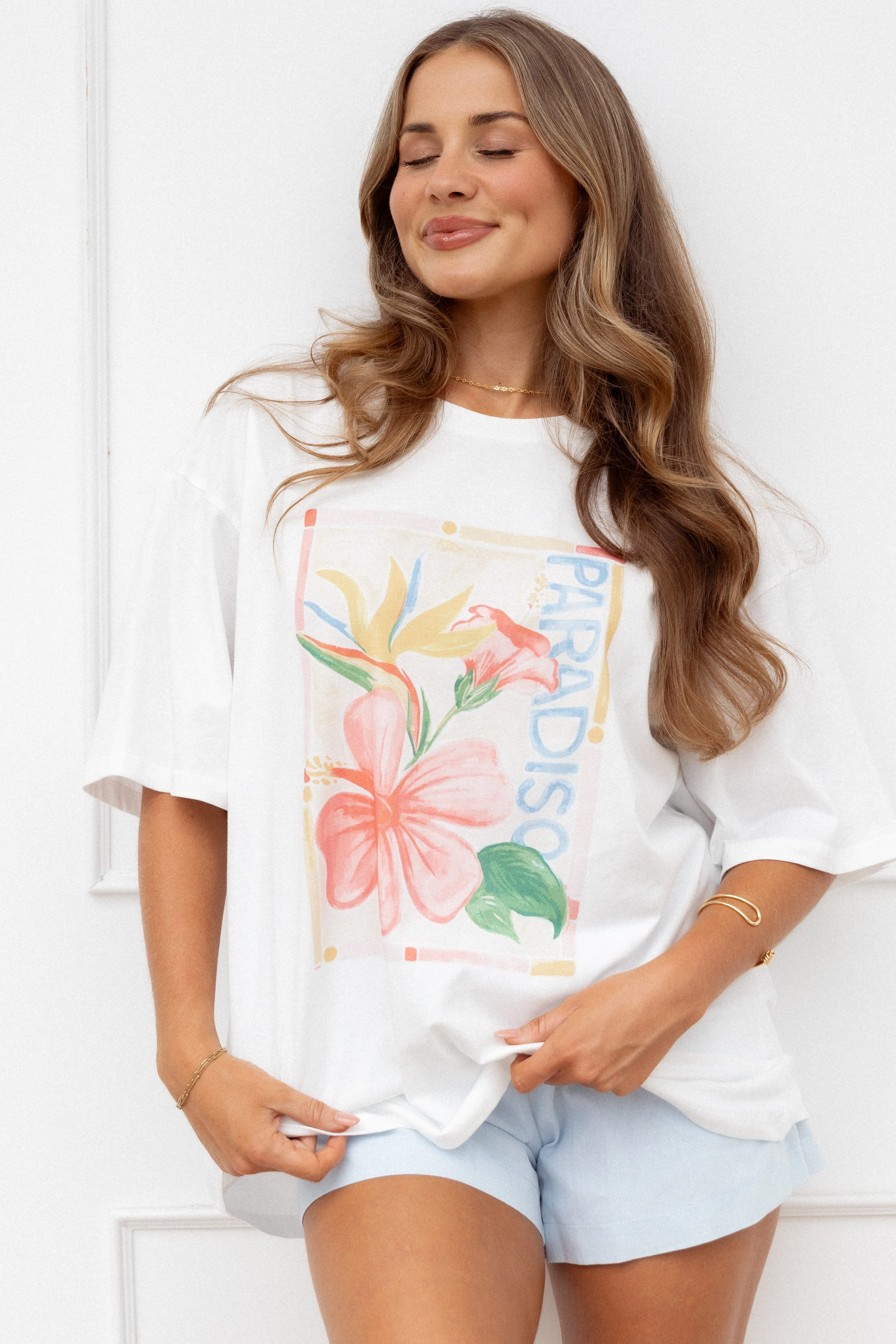 Mia Graphic Tee - Paradiso - Image 6