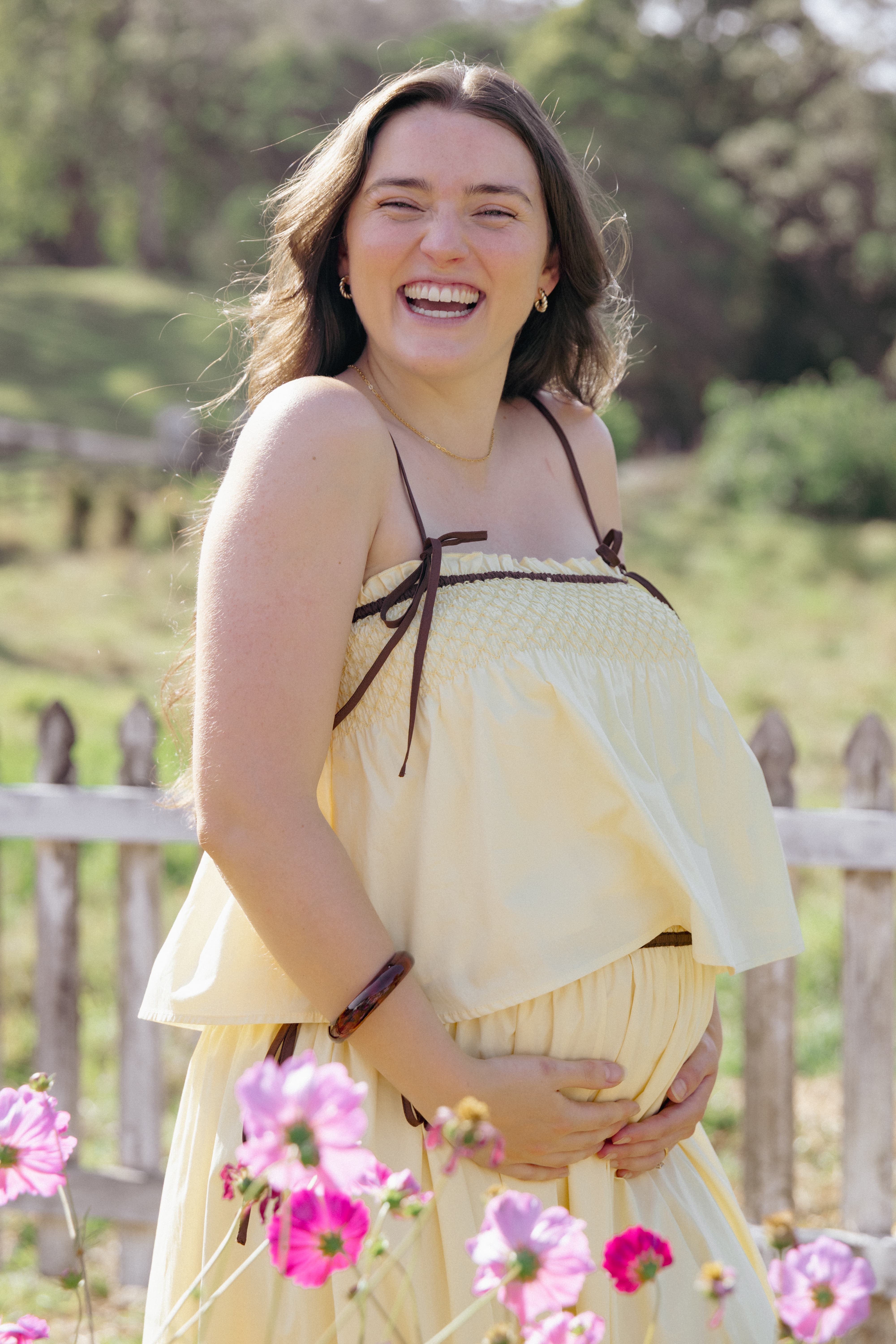 Mireille Baby Doll Top - Lemon - Image 9