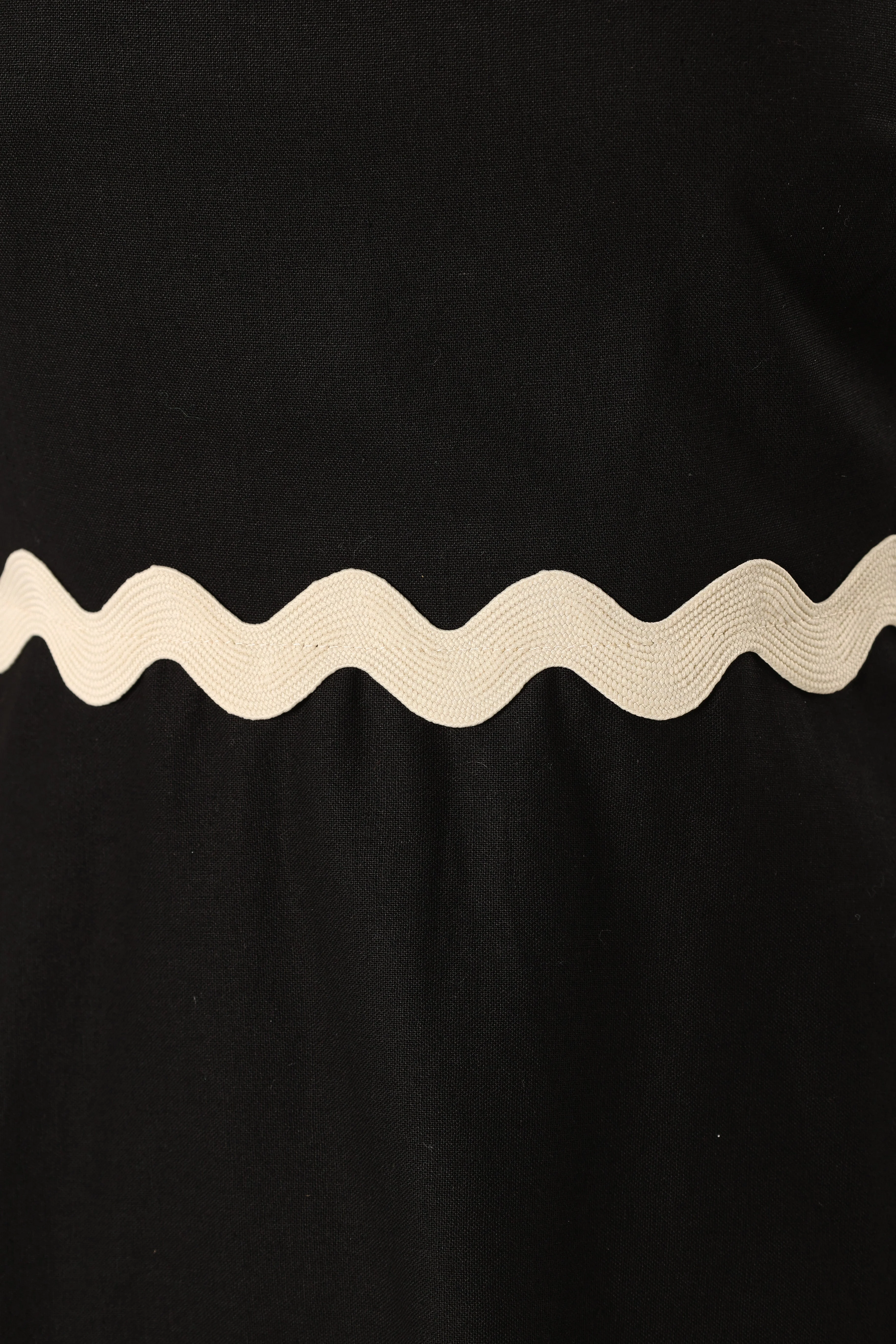 Mollymook Top - Black Cream - Image 7