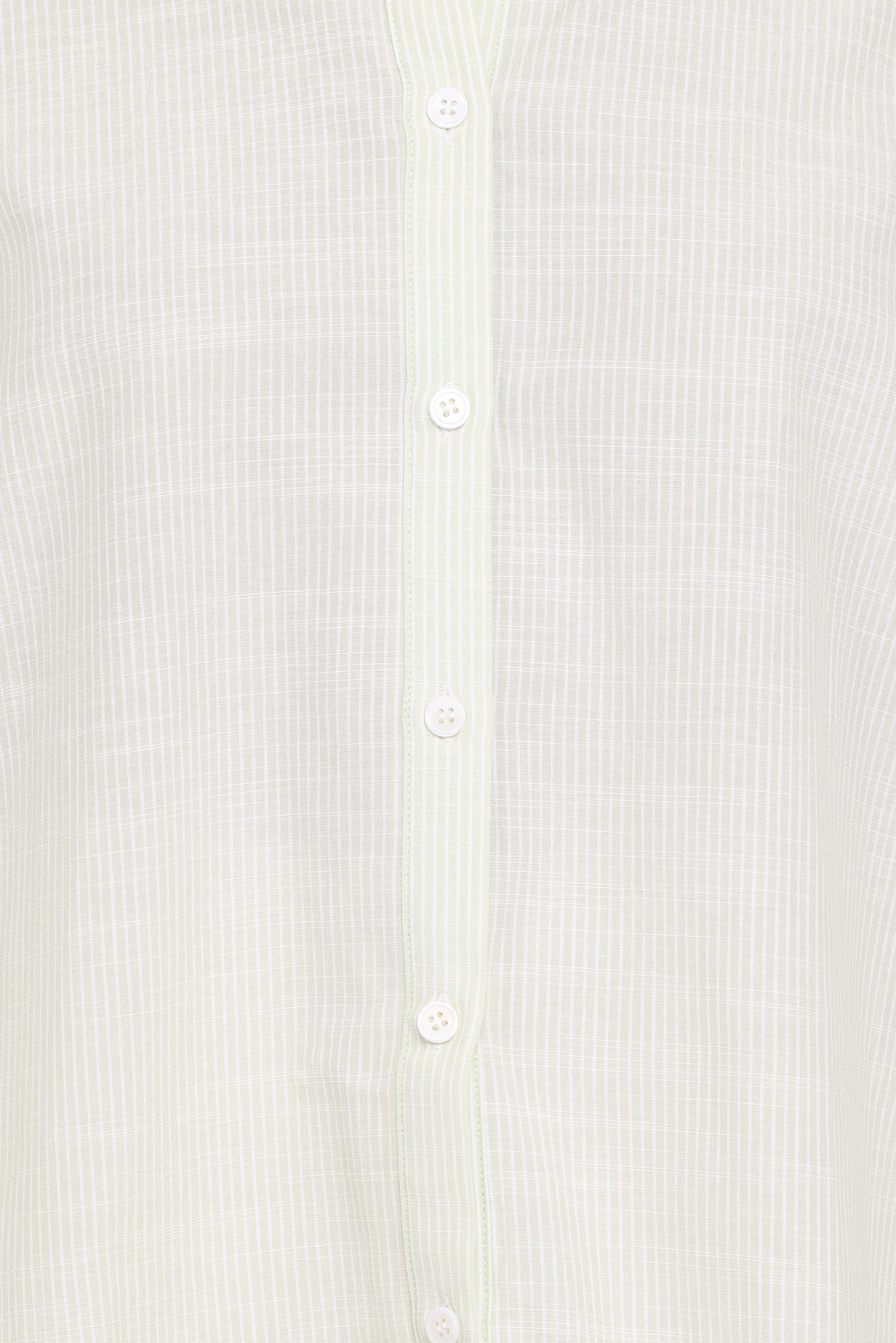 Murphy Button Up Long Sleeve Top - Olive Stripe - Image 6
