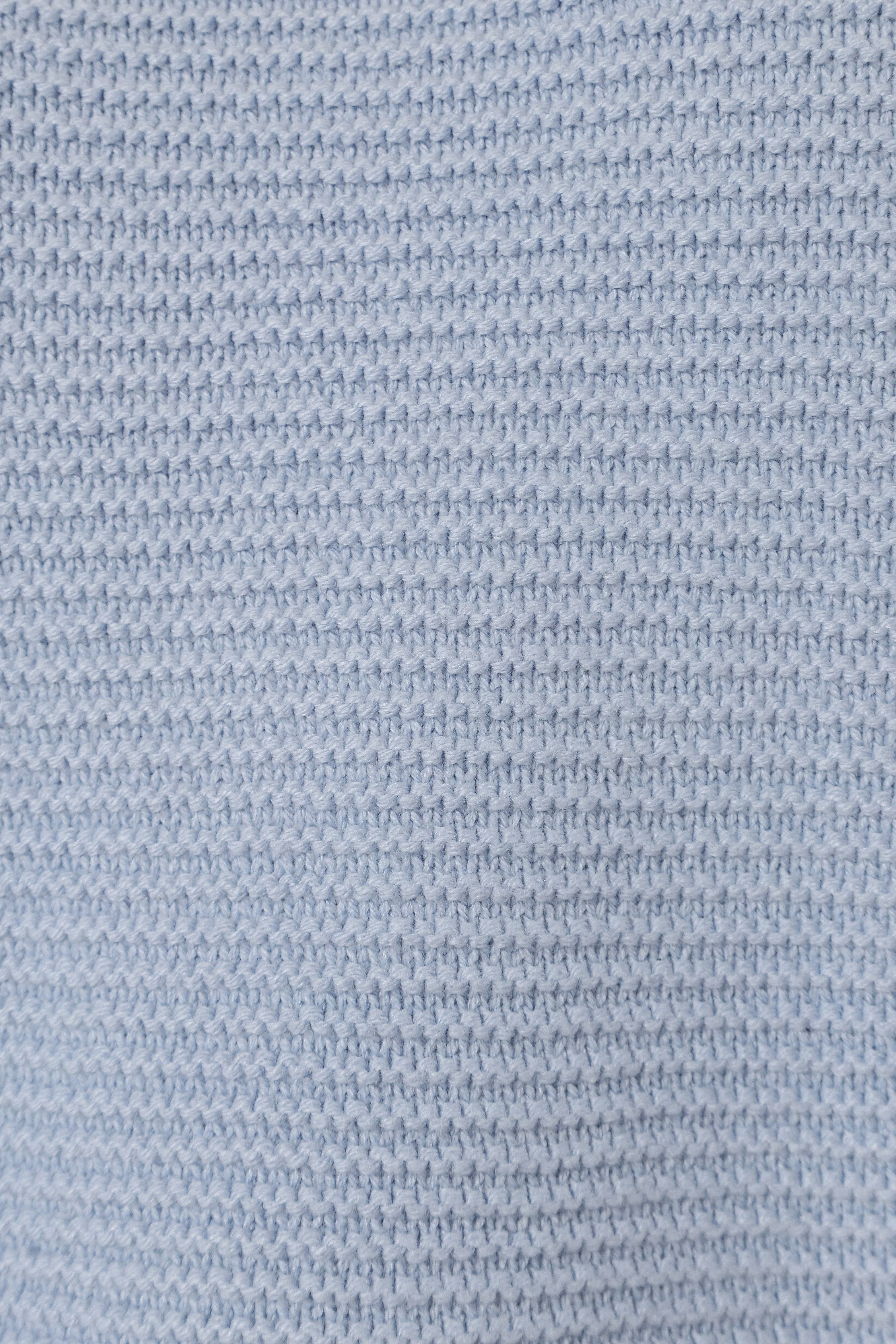 Myna Knit Short - Blue - Image 6