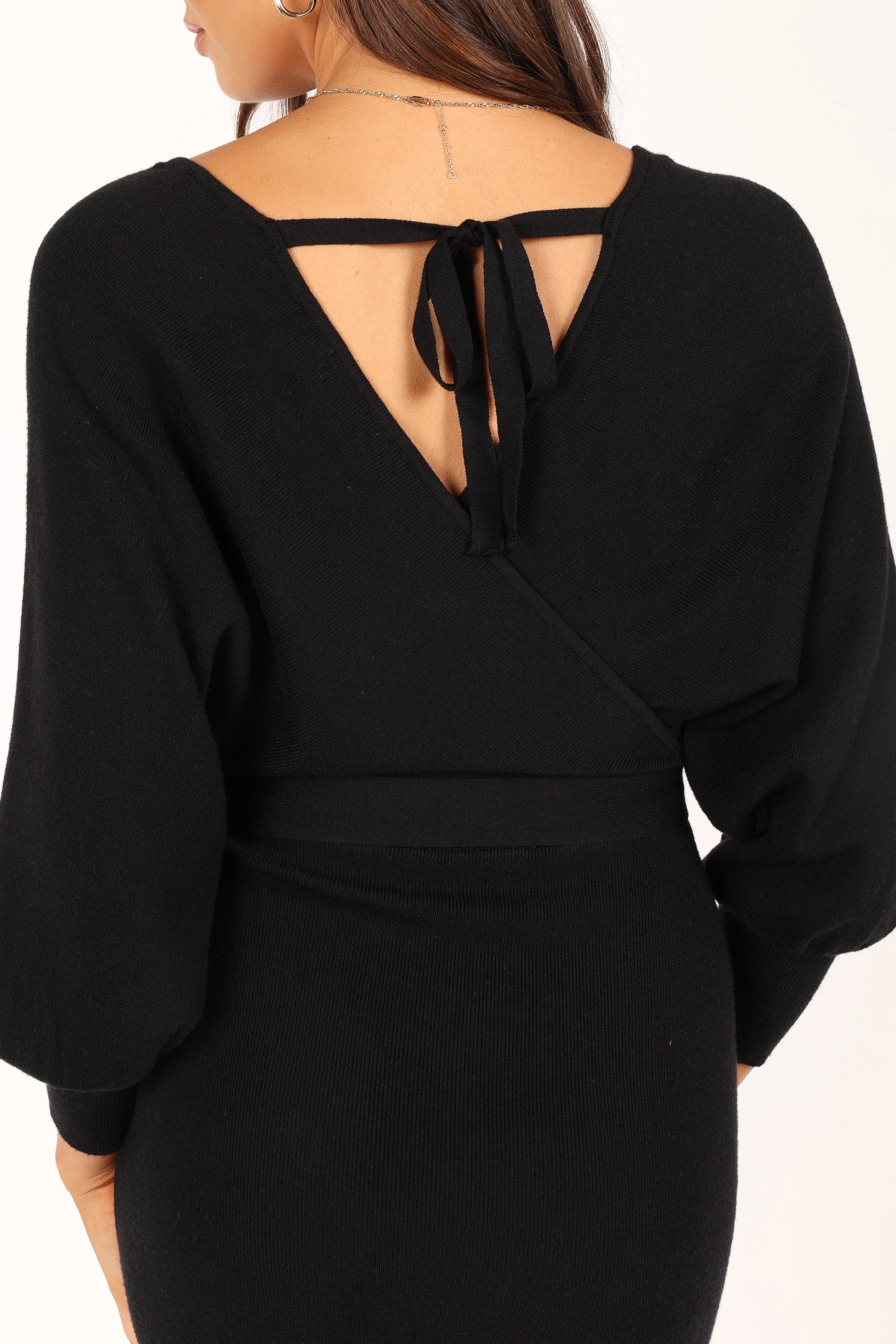 Nate Dress - Black - Image 5