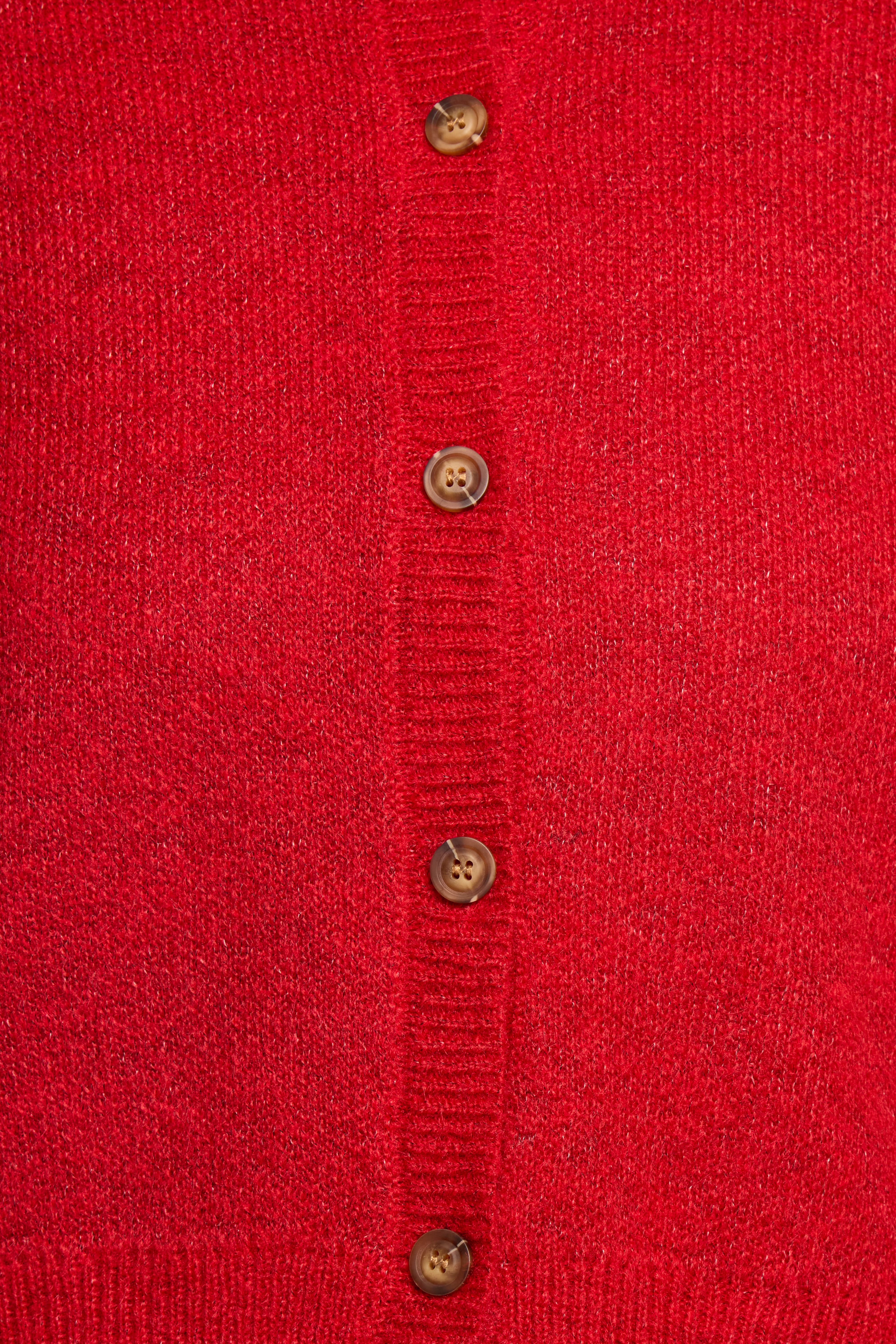 Naya Collar Cardigan - Red - Image 5