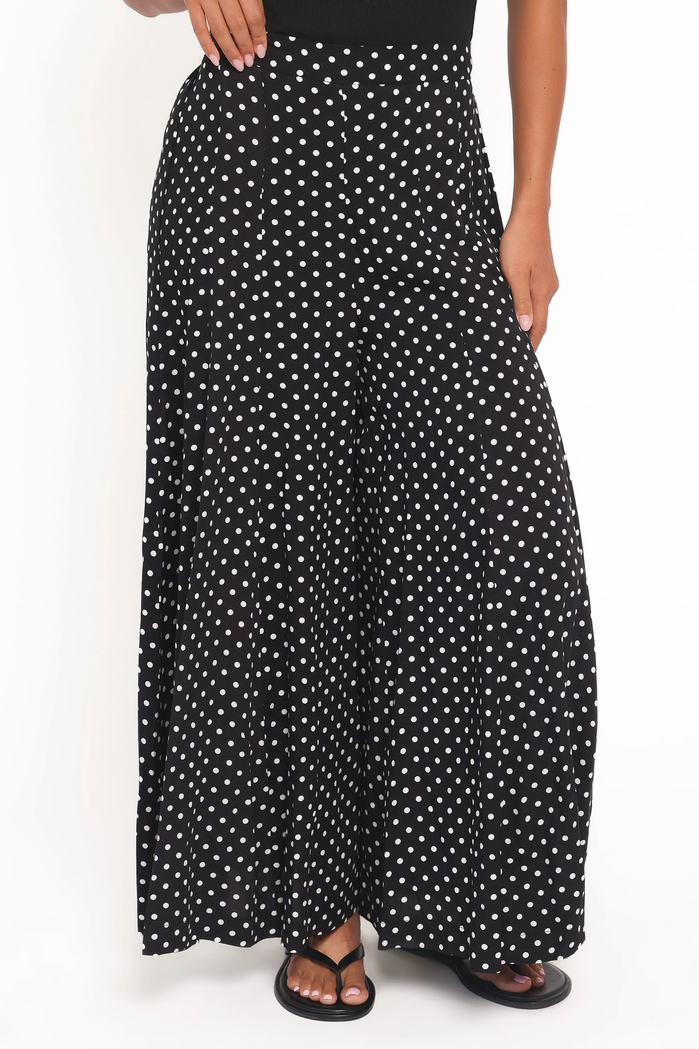 Neveah Pant - Black Polka Dot - Image 3