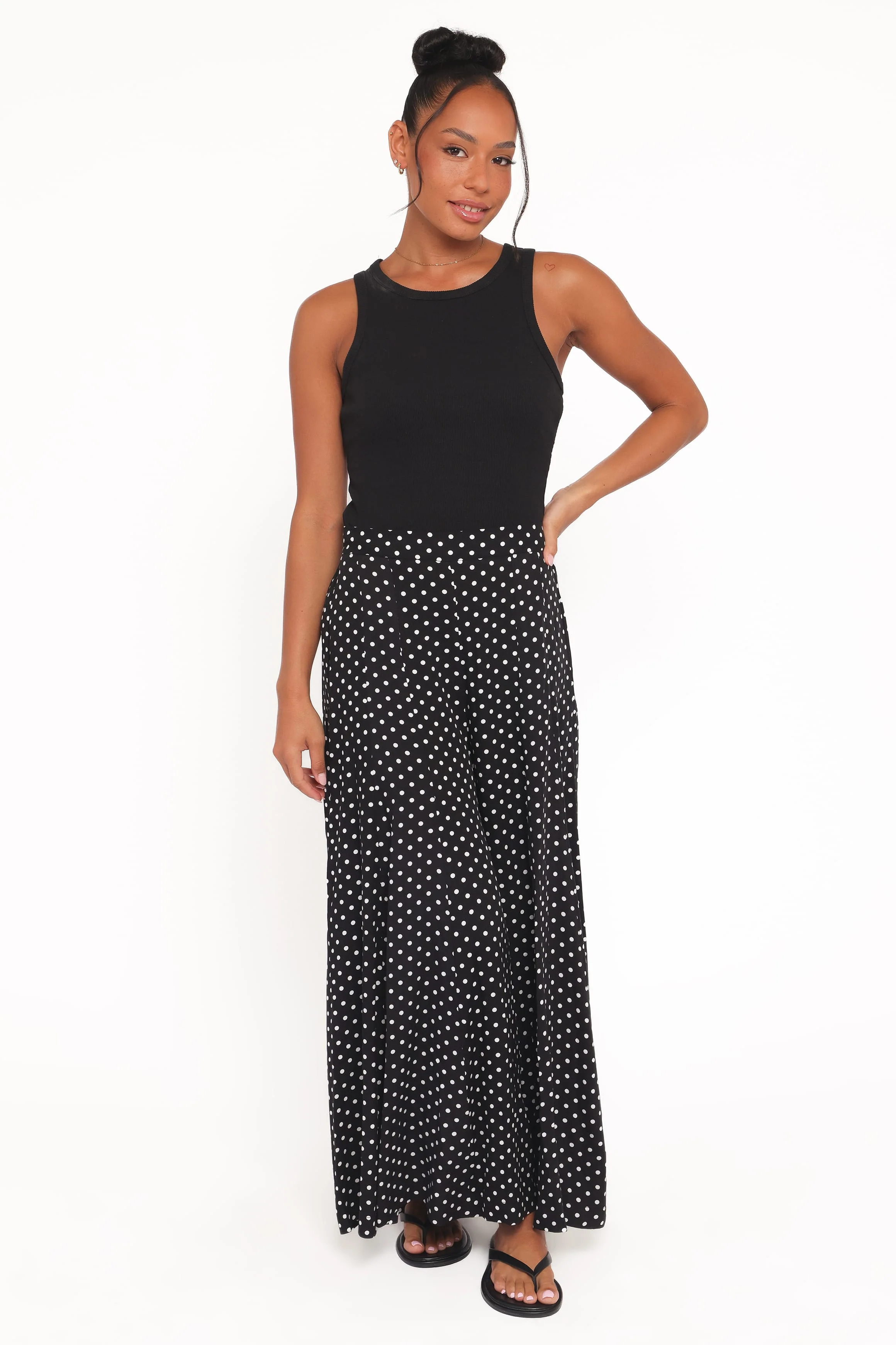 Neveah Pant - Black Polka Dot - Image 6