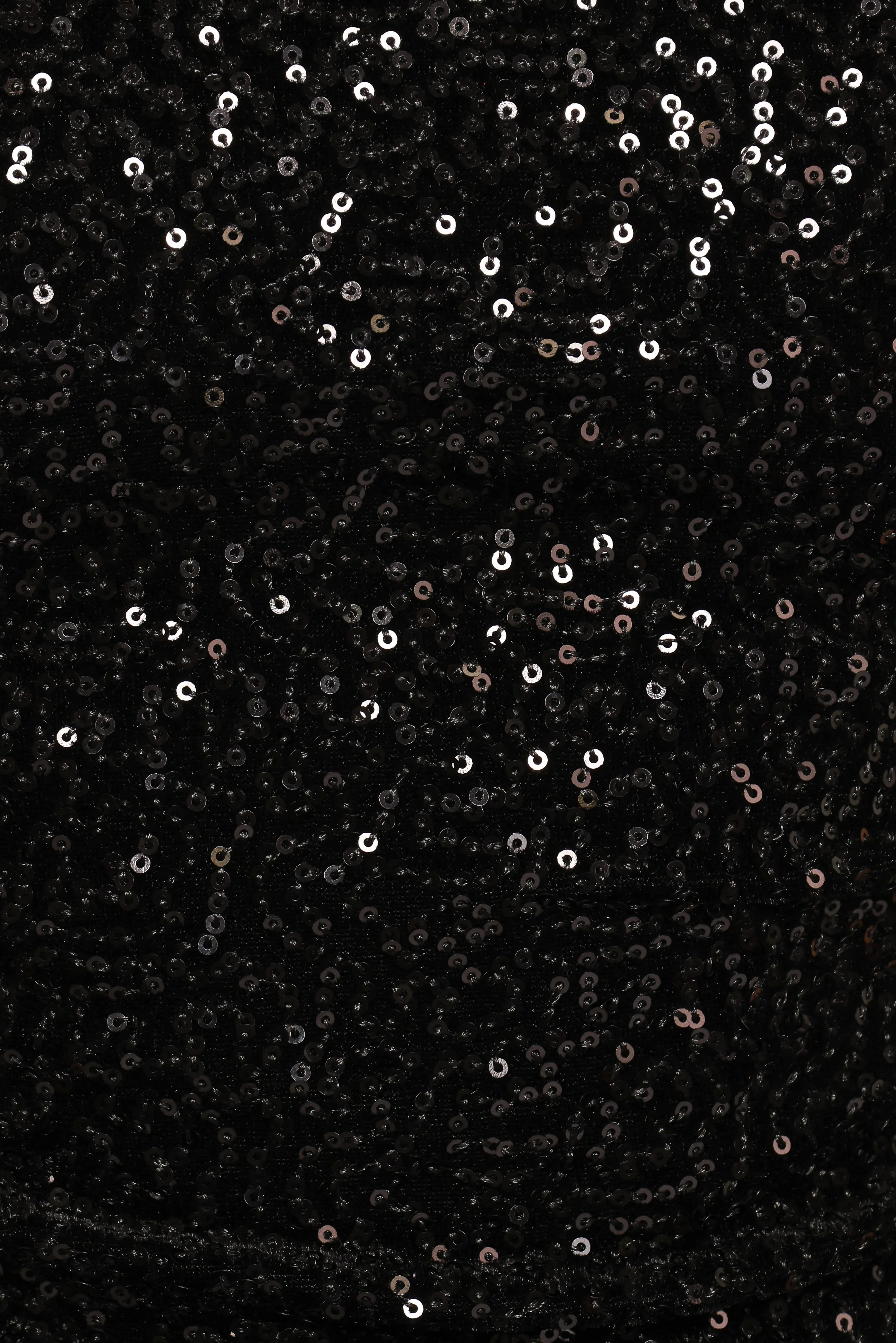 Nissa Sequin Top - Black - Image 9