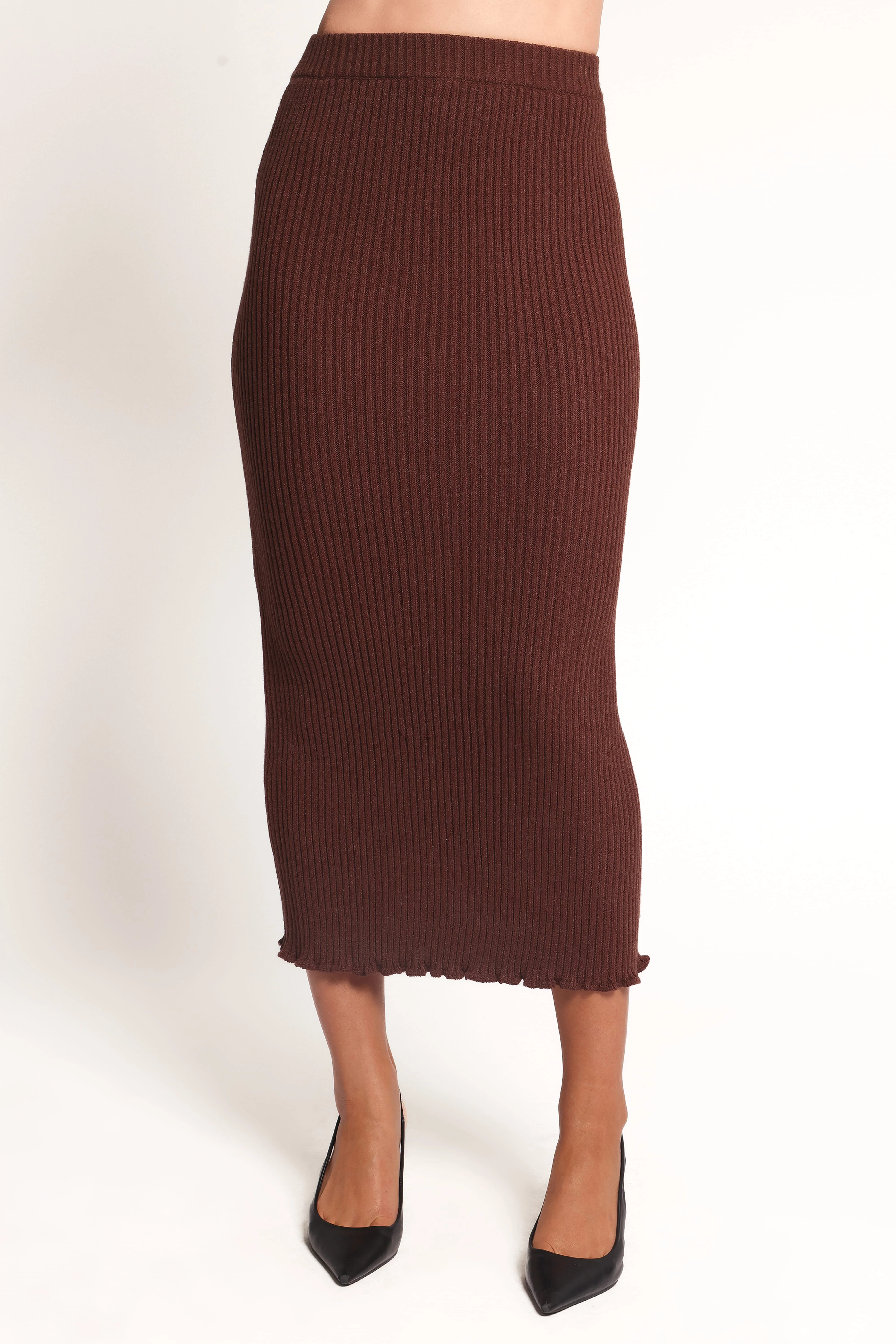 Payton Knitted Set - Chocolate Brown - Image 6