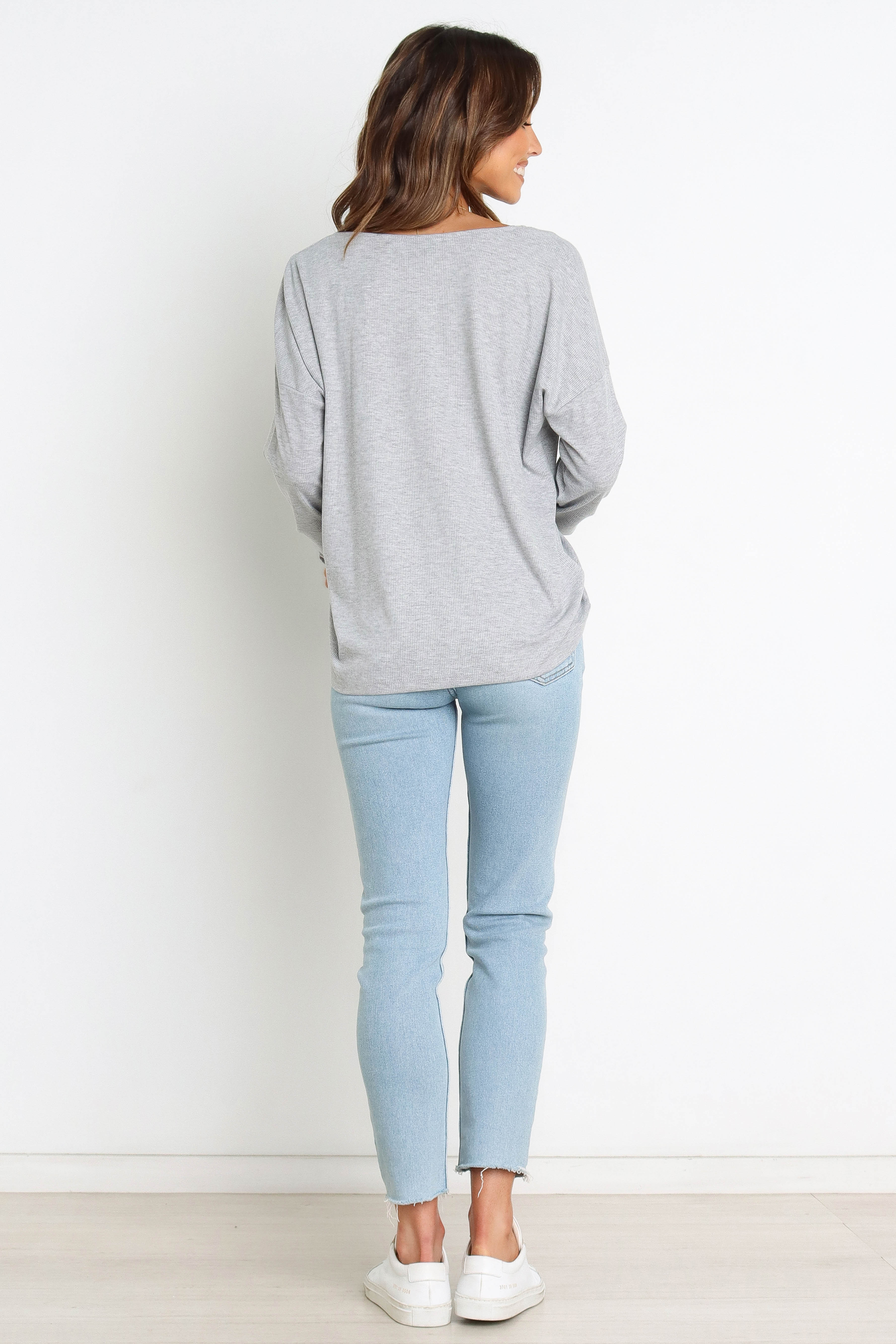 Peachy Top - Grey - Image 4