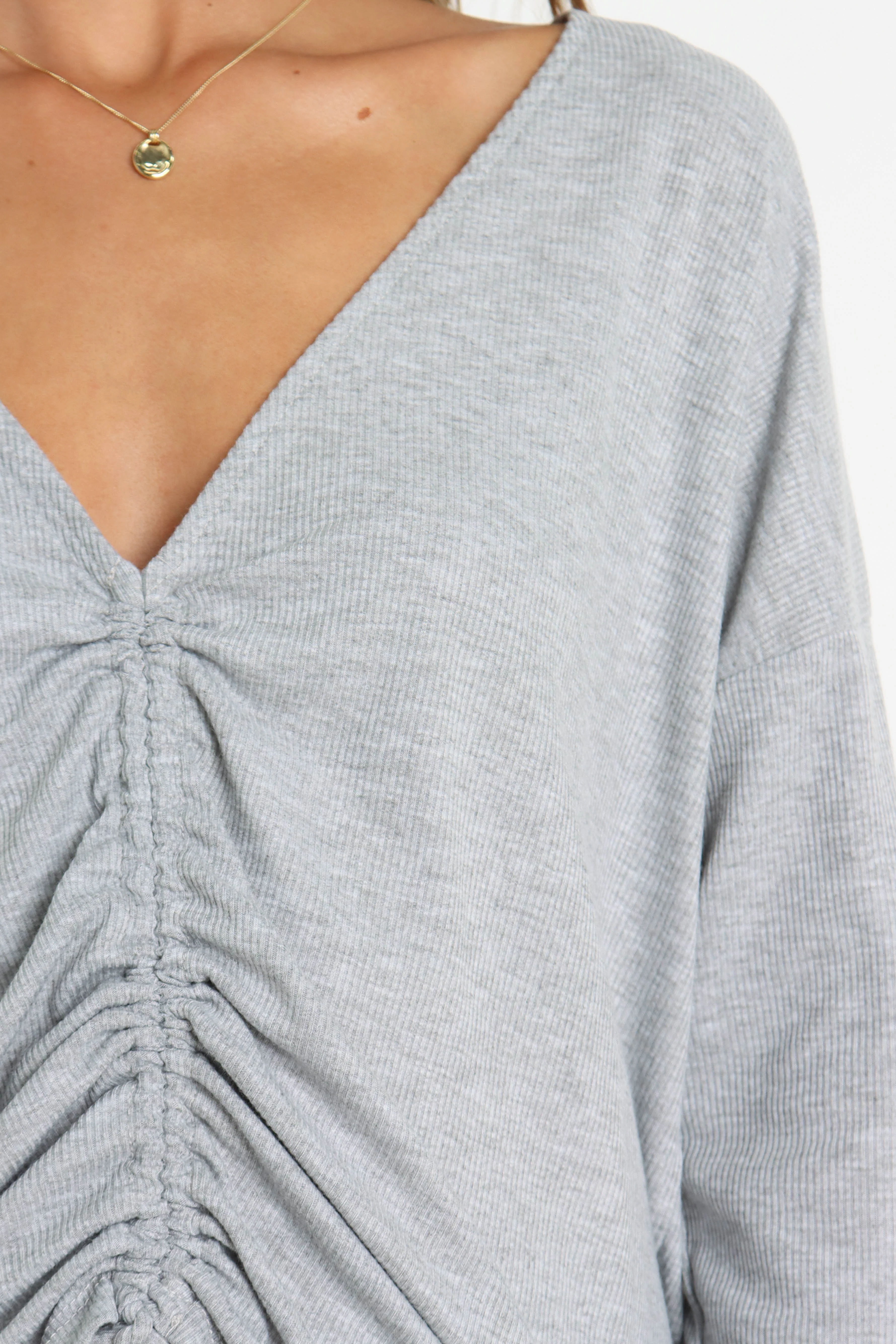 Peachy Top - Grey - Image 6