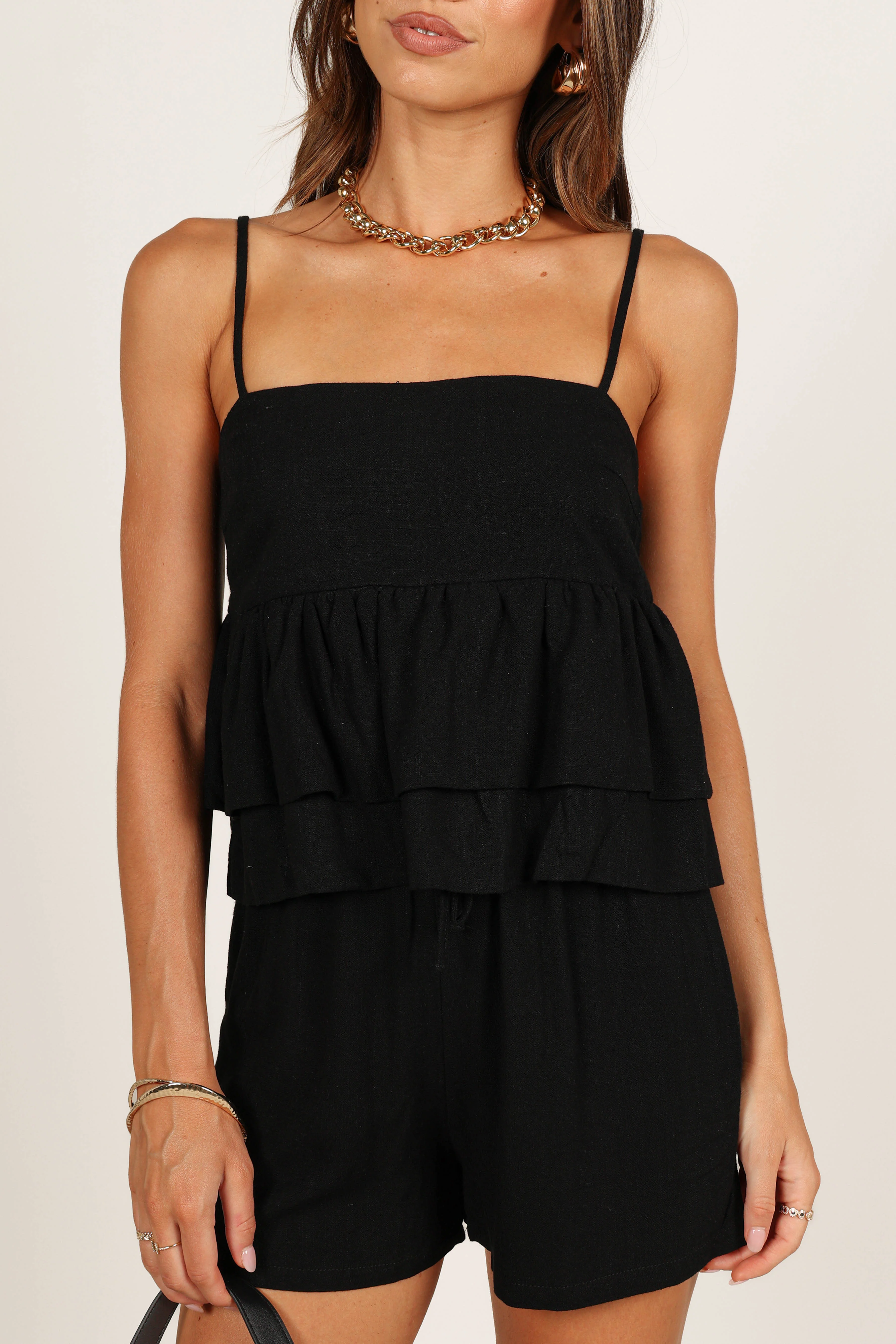 Pennie Two Piece Set - Black - Image 2