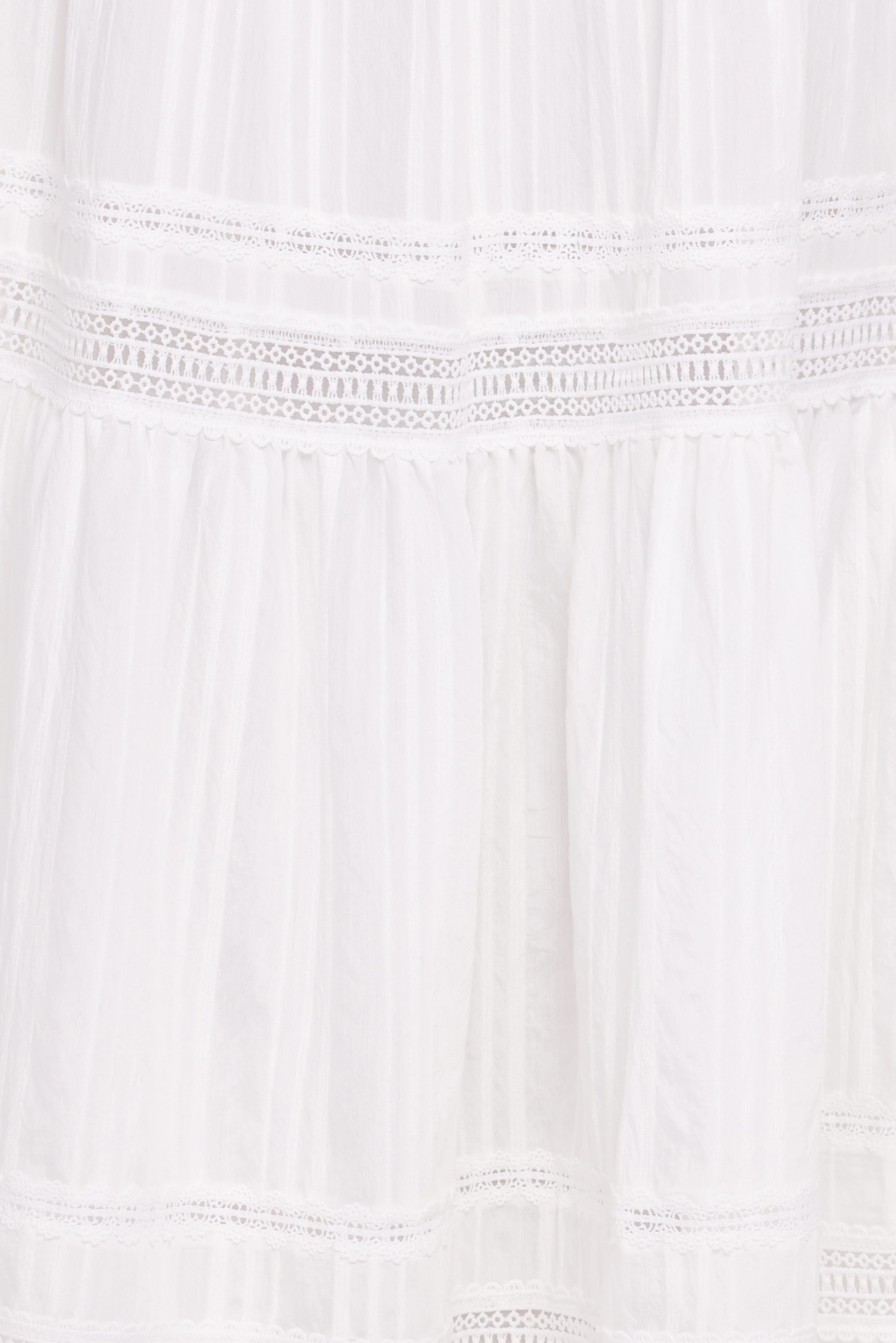 Peony Maxi Skirt - White - Image 7