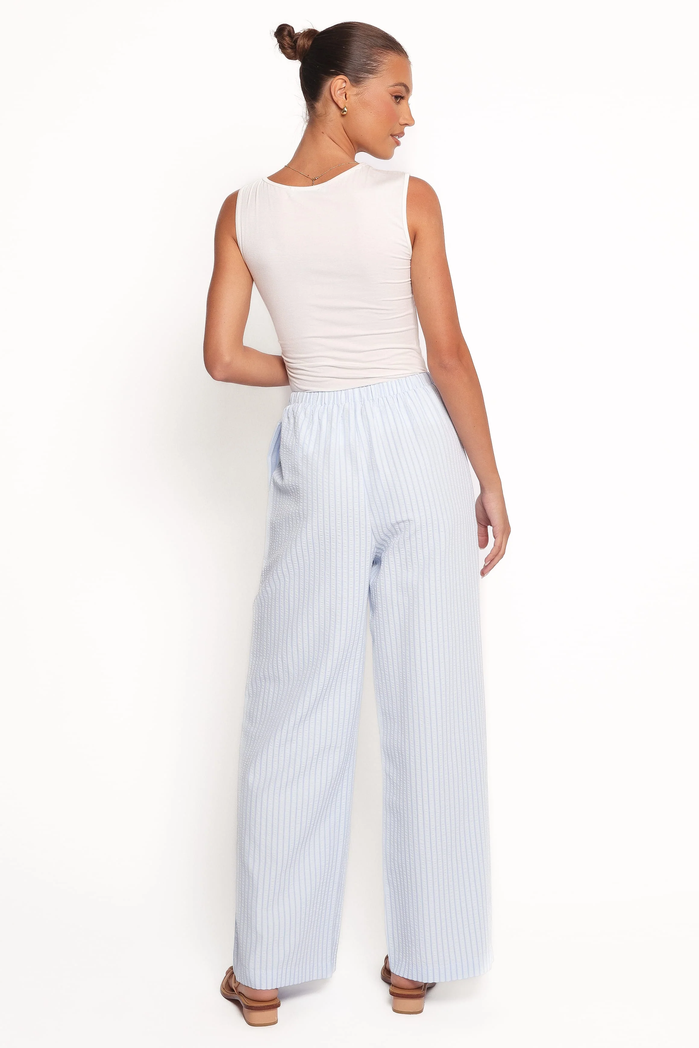 Peyton Striped Pant - Blue - Image 3