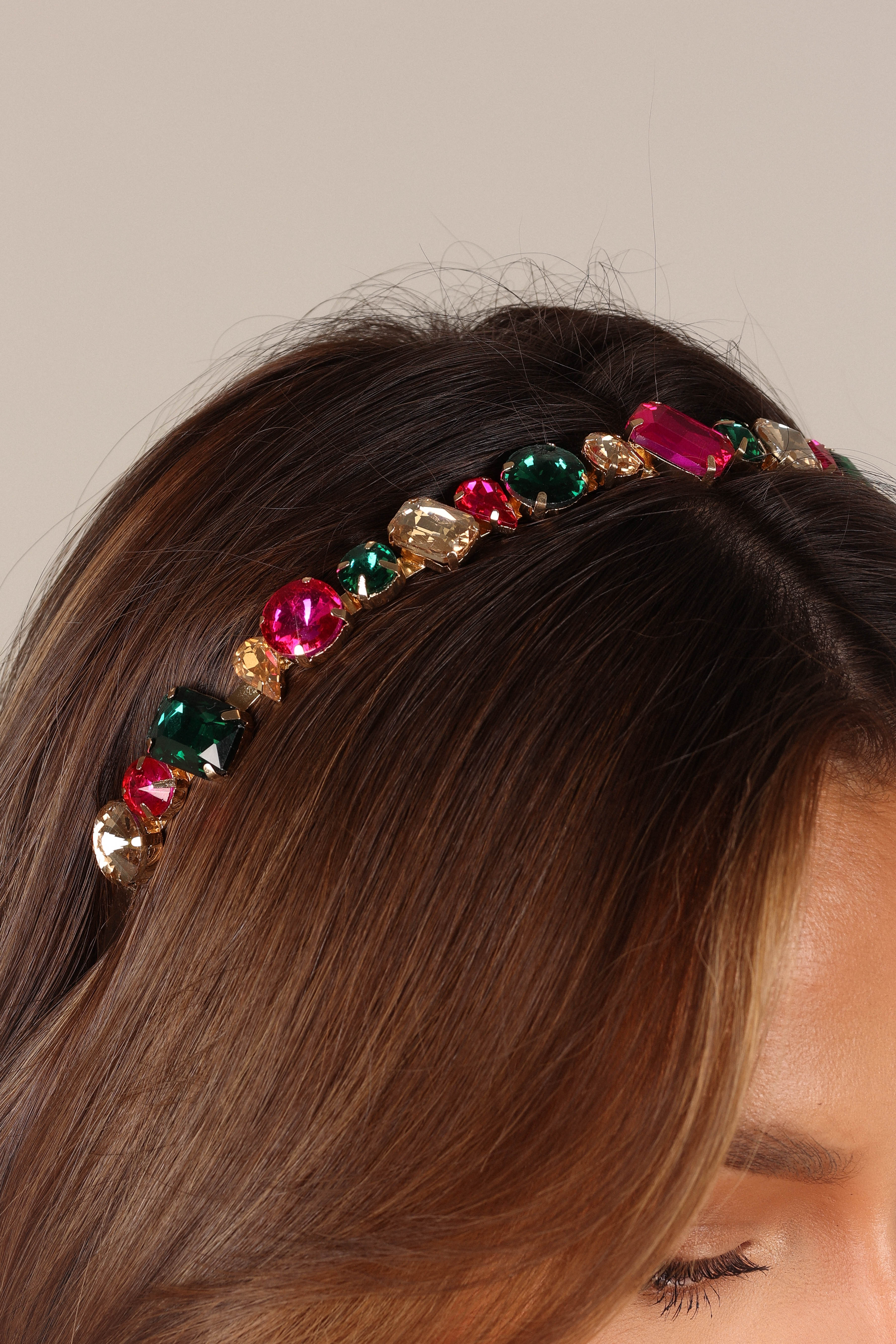 Pia Jeweled Headband - Multi - Image 4
