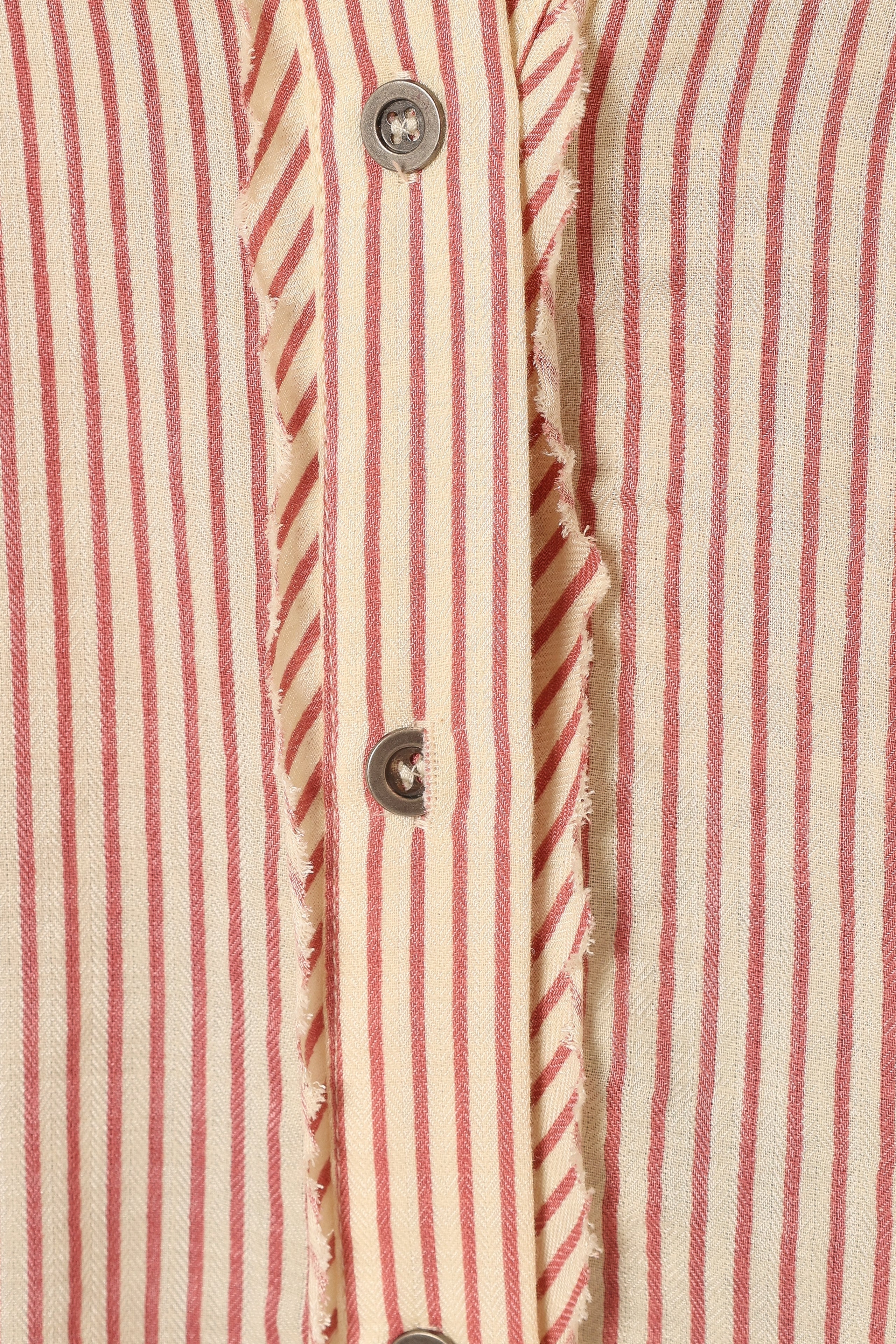 Piper Button Down Top - Cream Pink - Image 7