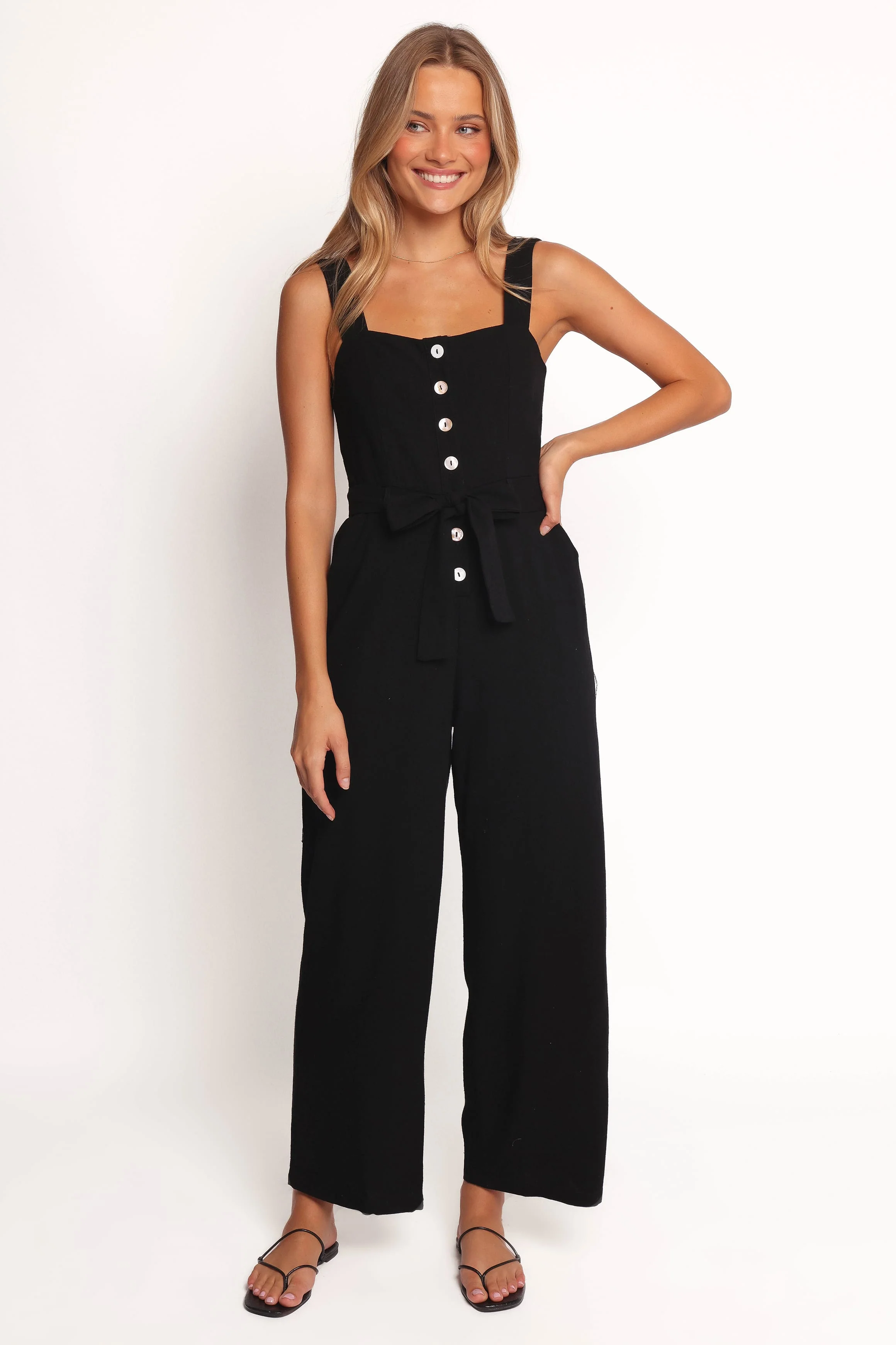 Rachel Jumpsuit - Black - Image 2