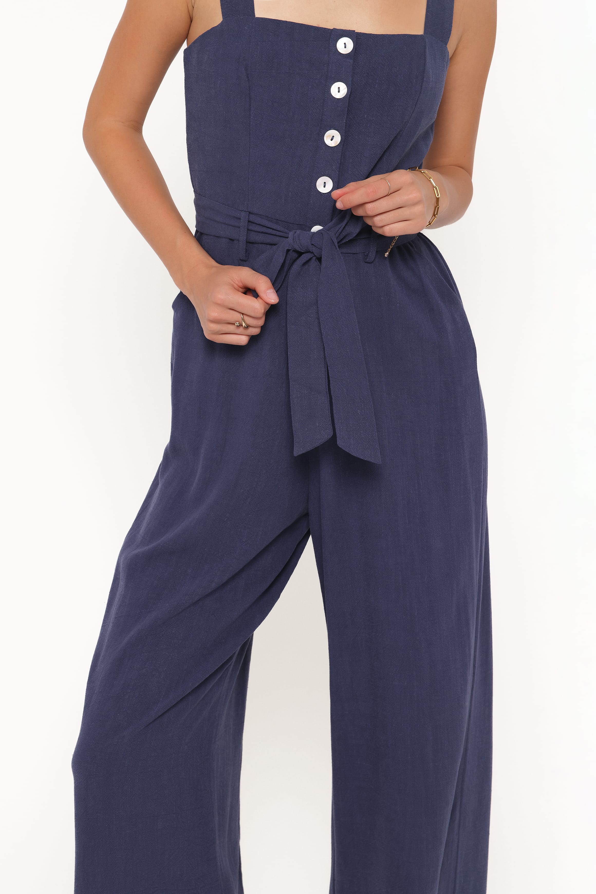 Rachel Jumpsuit - Navy - Image 5